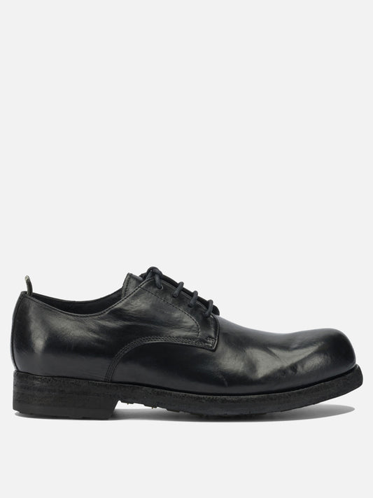 Derby 100% leather - 100% rubber  Black - Officine Creative Men | PDP | VIETTI Online Store 
