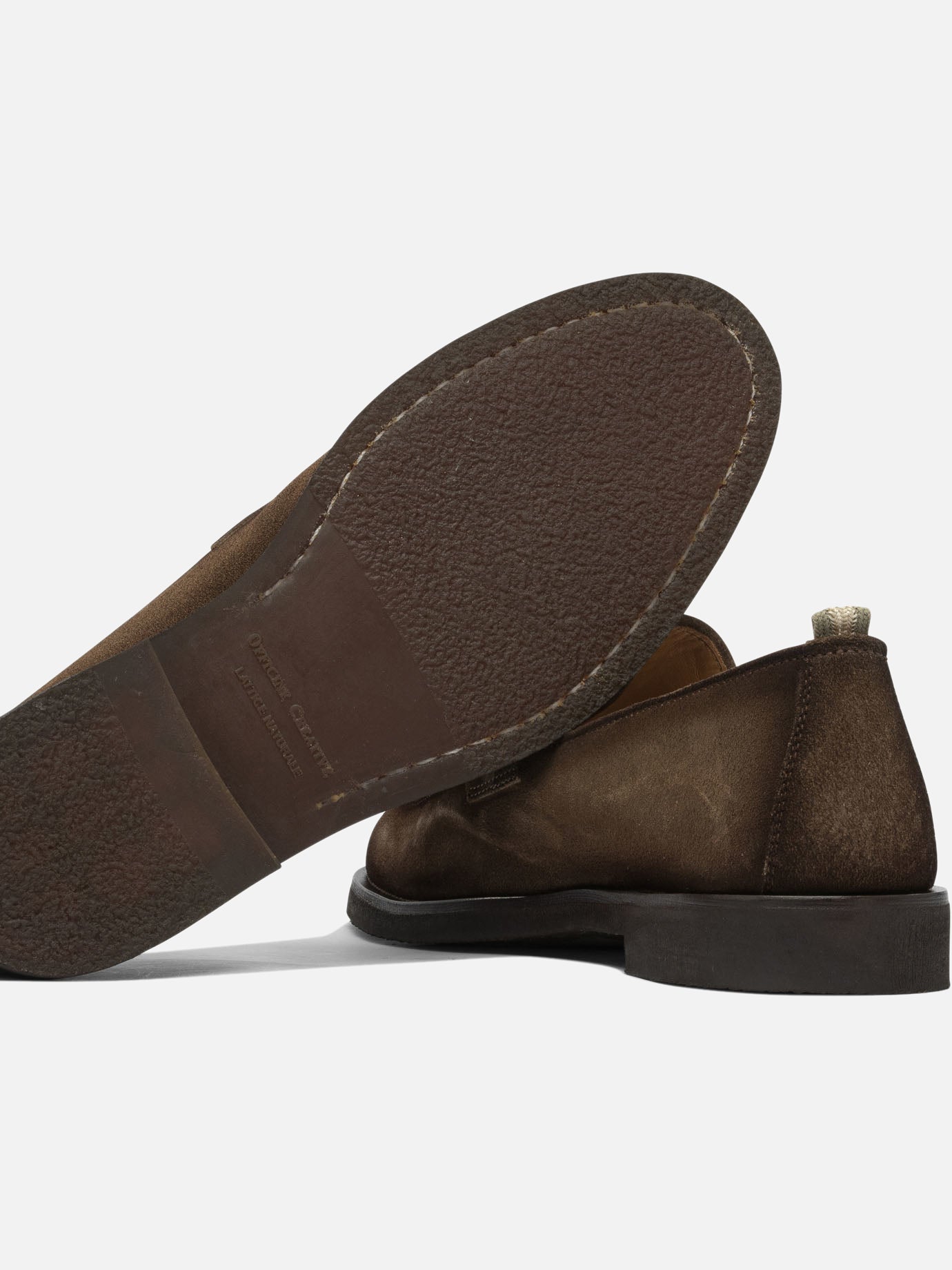 Loafers 100% suede - 100% rubber  Brown - Officine Creative Men | PDP | VIETTI Online Store | Zoom-Modal_2
