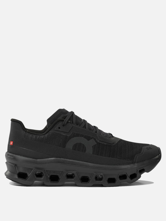 Low top sneakers 100% recycled polyester - 100% rubber  Black - On Running Men | PLP | VIETTI Online Store 
