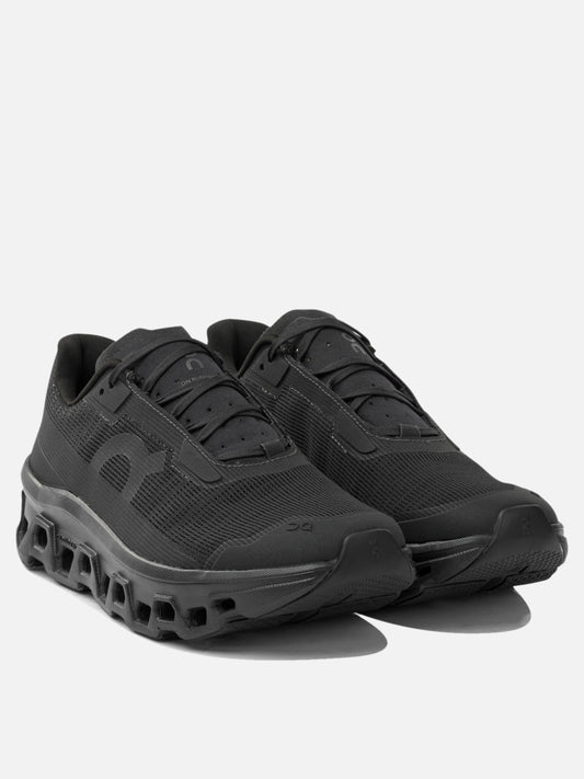 Low top sneakers 100% recycled polyester - 100% rubber  Black - On Running Men | PLP | VIETTI Online Store | 2
