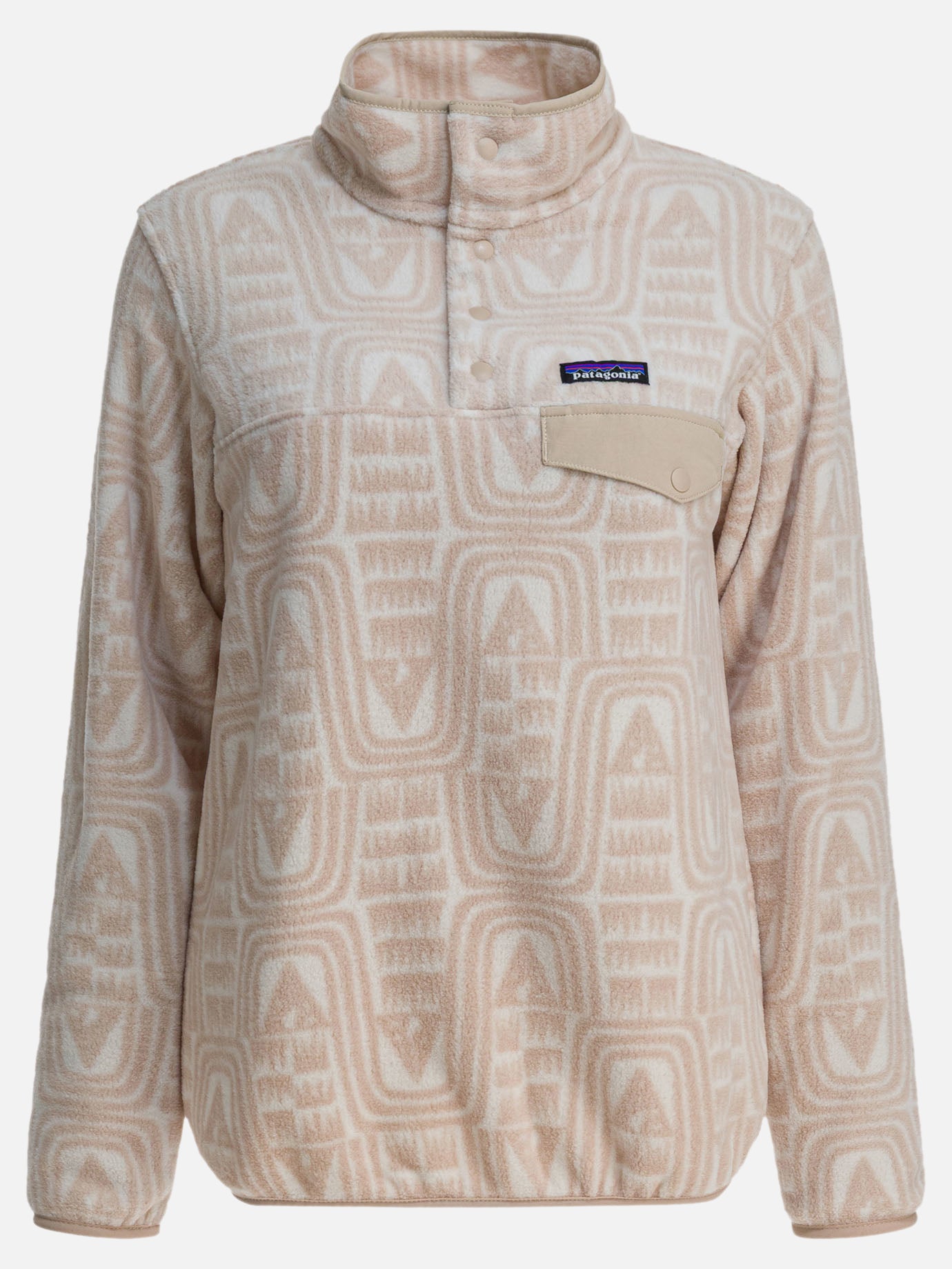Fleece jackets Logo  Beige - Patagonia Women | PDP | VIETTI Online Store | thumbnail