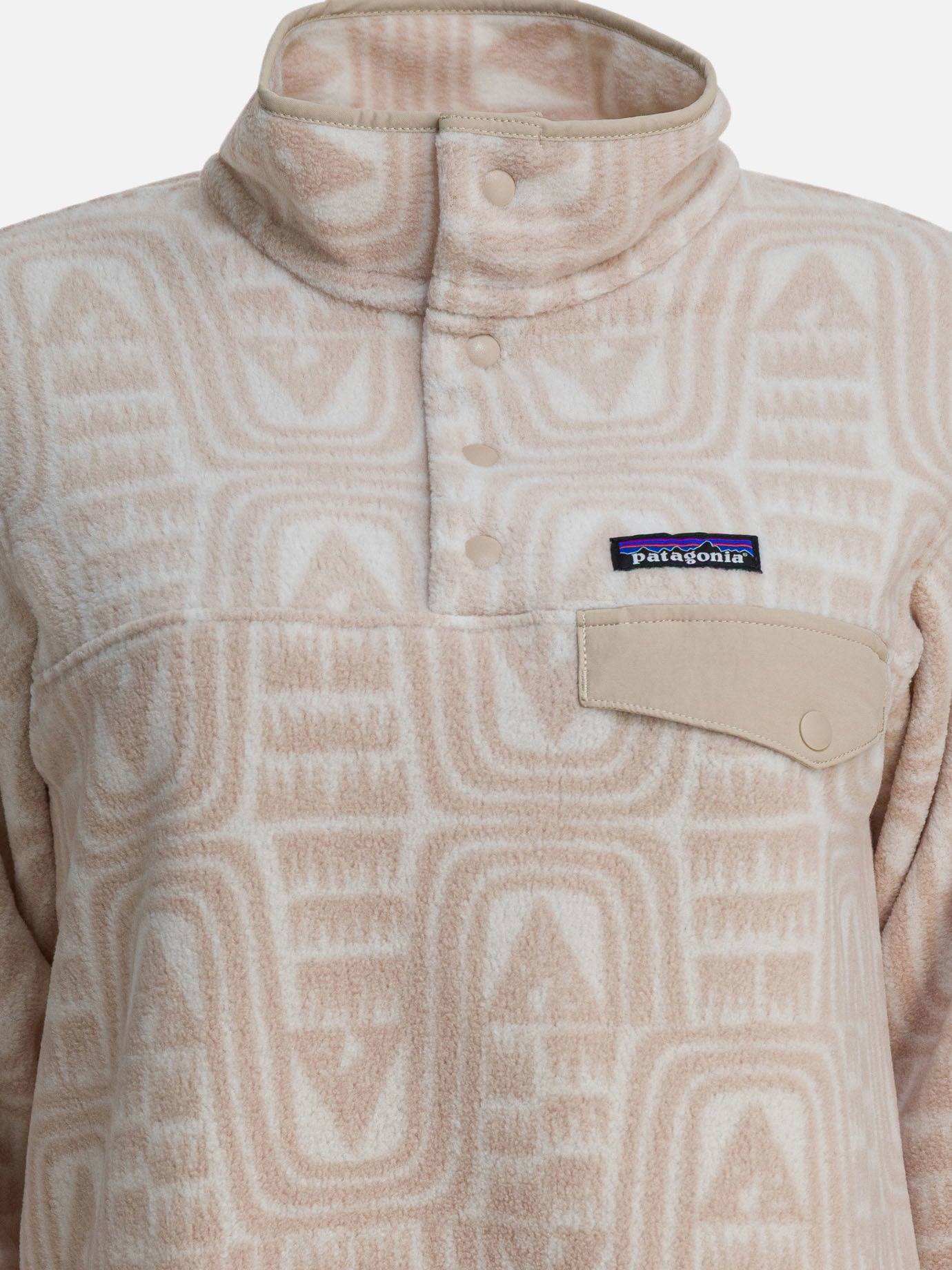 Fleece jackets Logo  Beige - Patagonia Women | PDP | VIETTI Online Store | thumbnail_3