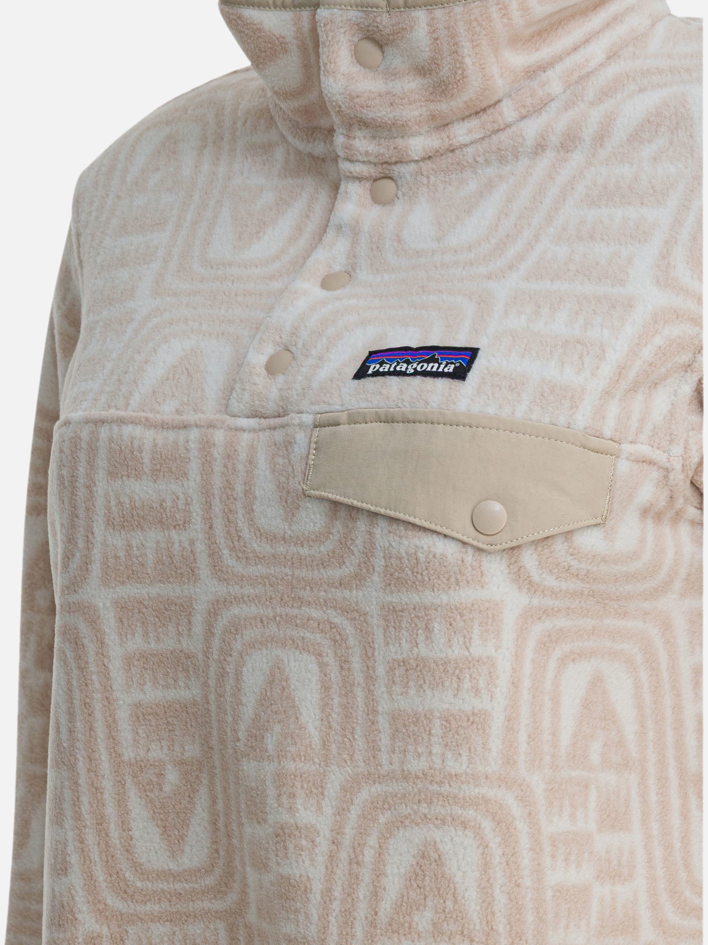 Fleece jackets Logo  Beige - Patagonia Women | PDP | VIETTI Online Store | Zoom-Modal_4
