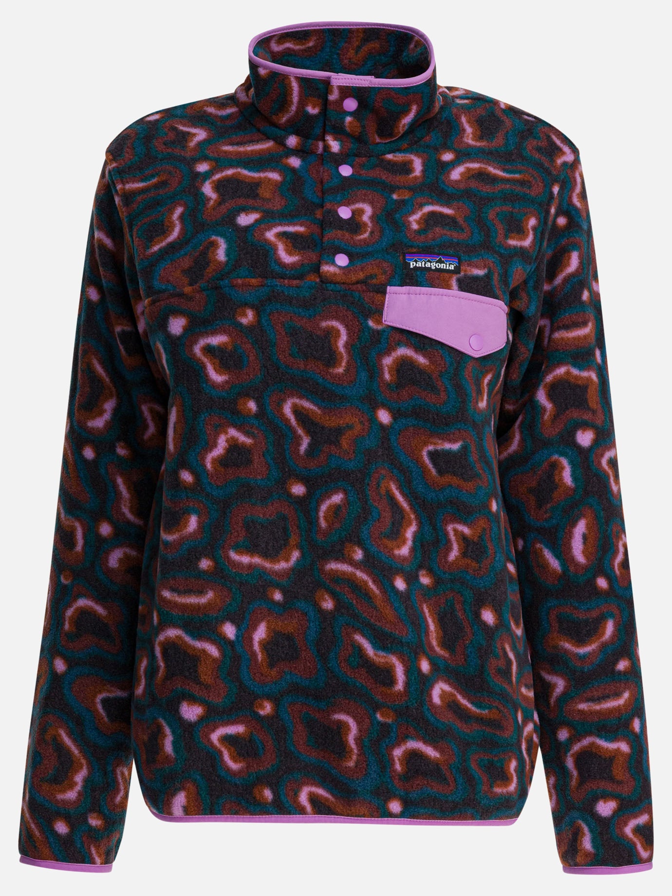 Leather jackets Logo  Purple - Patagonia Women | PDP | VIETTI Online Store | thumbnail
