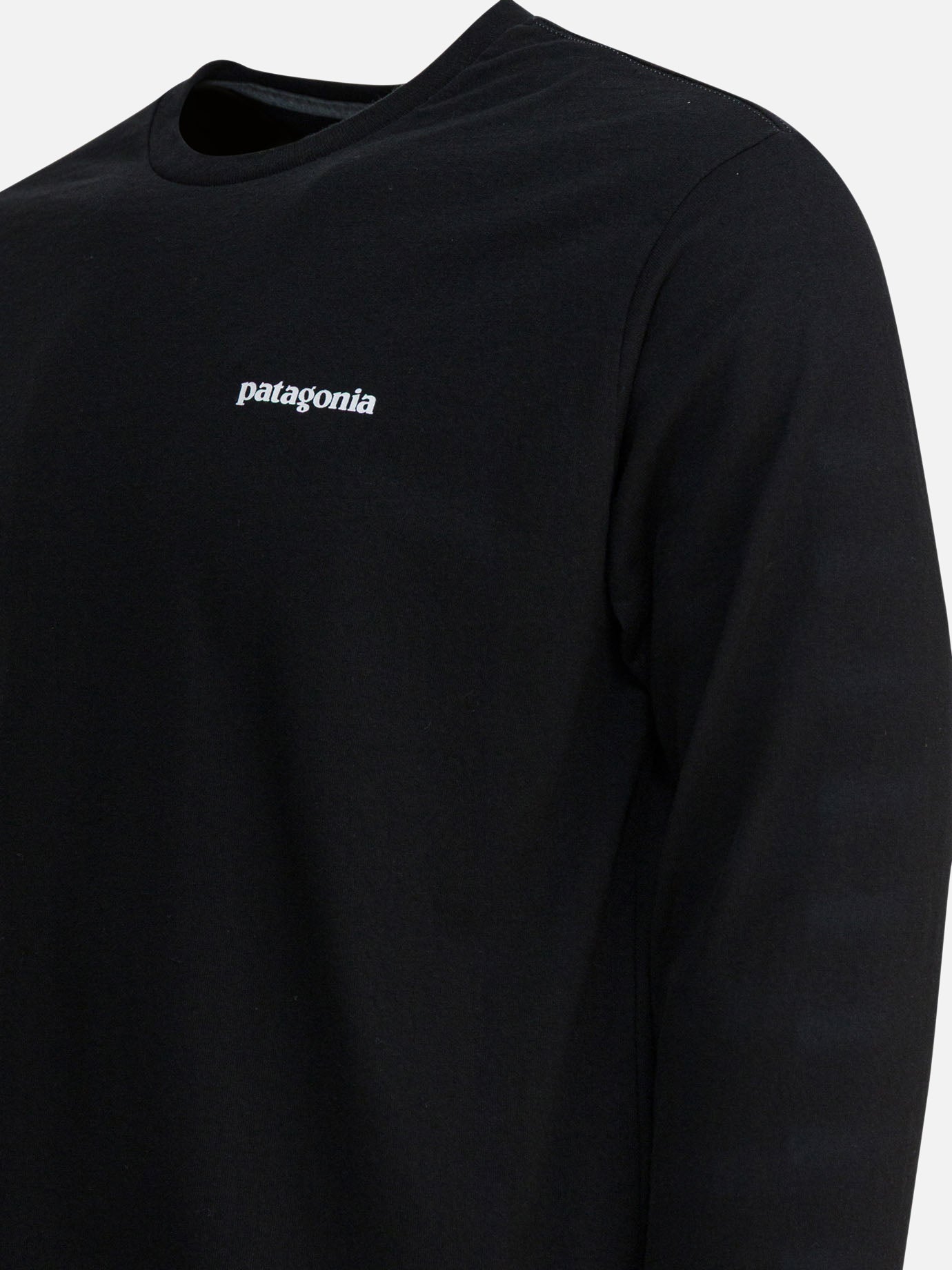 Crewneck t-shirts Logo  Black - Patagonia Men | PDP | VIETTI Online Store | thumbnail_4