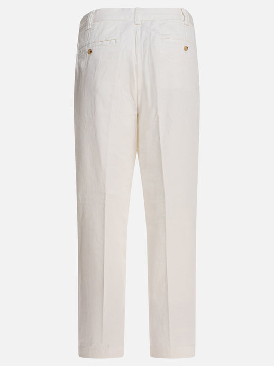 Leisure trousers Solid colour  White - Polo Ralph Lauren Women | PLP | VIETTI Online Store | 2
