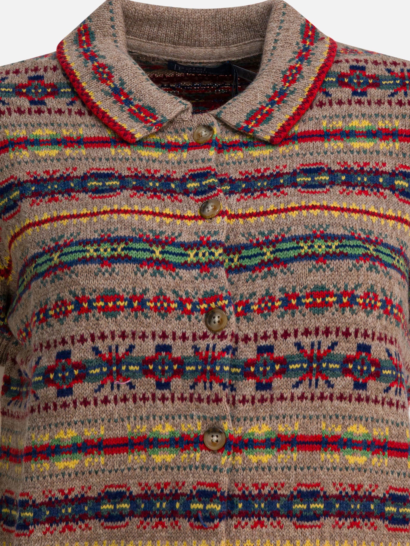 Cardigans Print  Beige - Polo Ralph Lauren Women | PDP | VIETTI Online Store | Zoom-Modal_3
