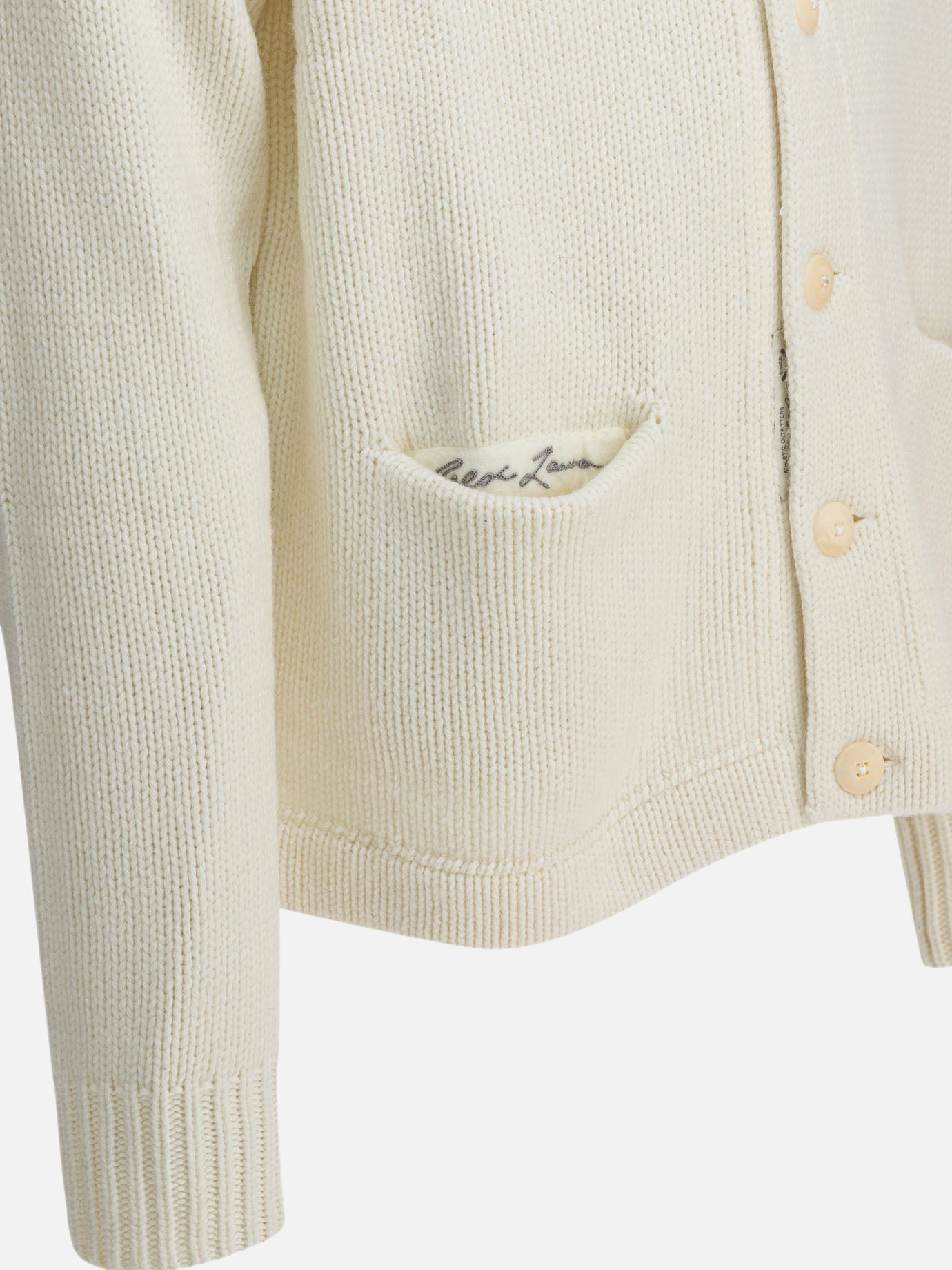 Cardigans Solid colour  White - Polo Ralph Lauren Men | PDP | VIETTI Online Store | Zoom-Modal_4
