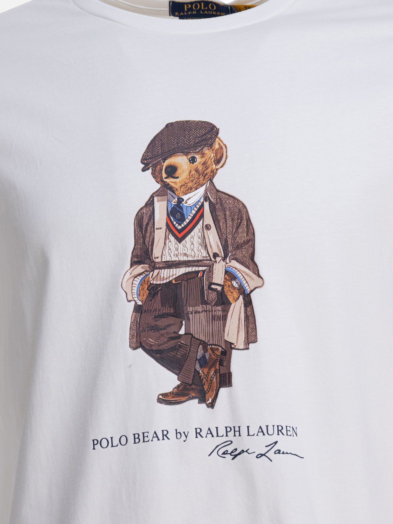 Crewneck t-shirts Graphics  White - Polo Ralph Lauren Men | PDP | VIETTI Online Store | thumbnail_3