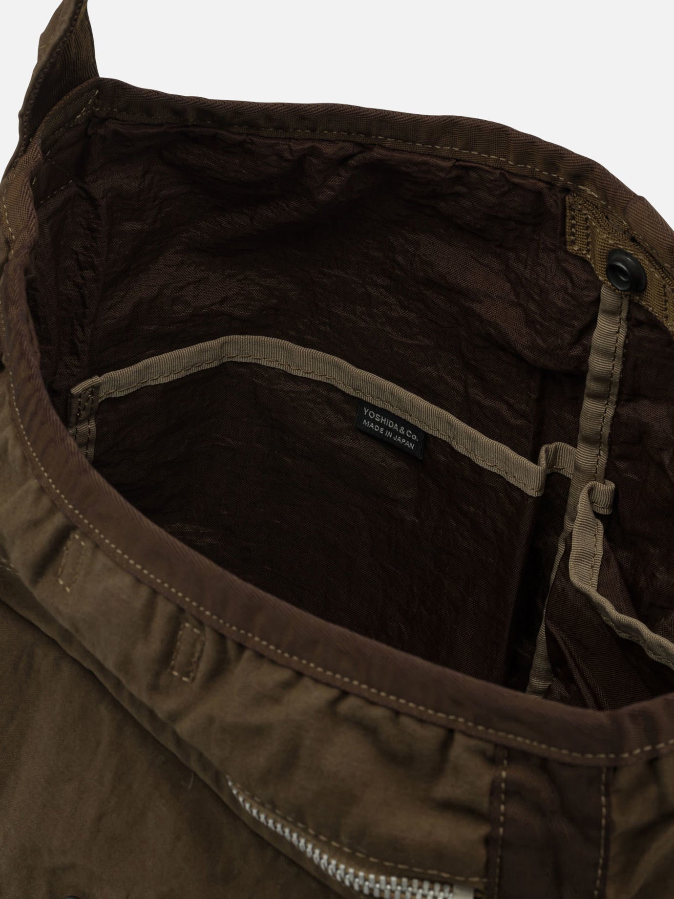Small bags 50% nylon 50% cotton  Brown - Porter-Yoshida &amp; Co Men | PDP | VIETTI Online Store | thumbnail_5