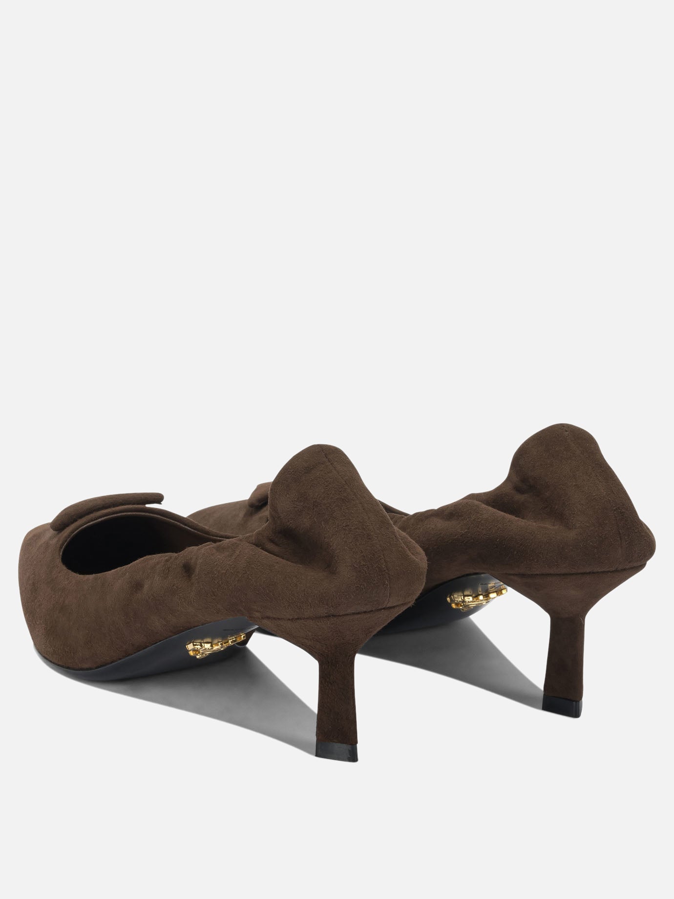 Pumps 100% lamb leather  Brown - Prada Women | PDP | VIETTI Online Store | Zoom-Modal_4
