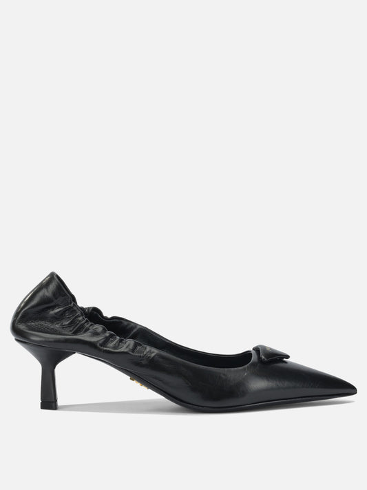 Pumps 100% calf leather - 100% calf leather  Black - Prada Women | PDP | VIETTI Online Store 
