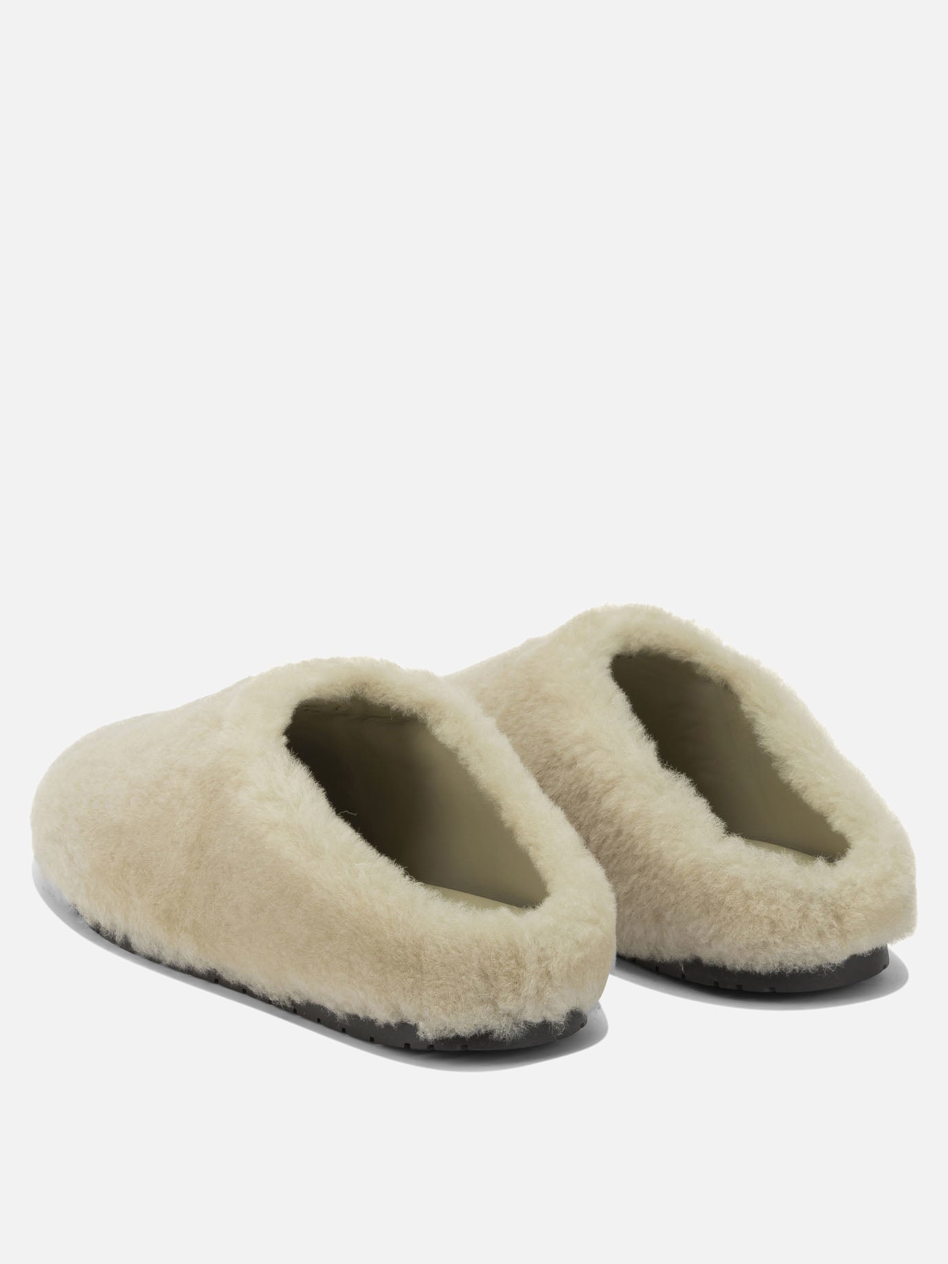 Slippers 100% lamb skin - 100% rubber  Beige - Prada Women | PDP | VIETTI Online Store | thumbnail_4