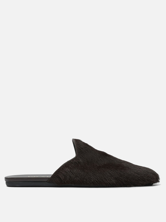 Slippers 100% bos taurus - 100% rubber  Brown - Prada Women | PDP | VIETTI Online Store 
