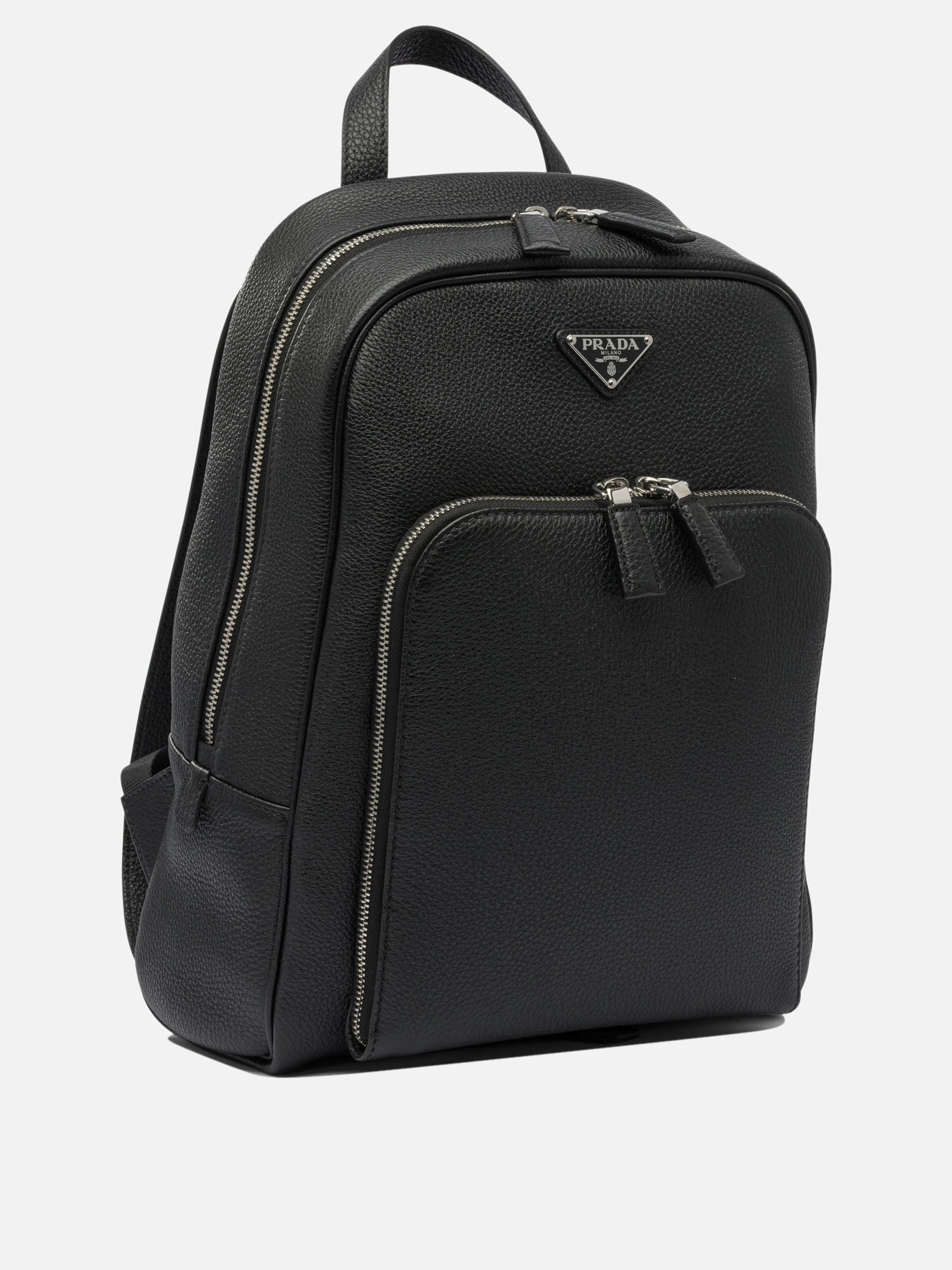 Classic backpacks 100% calf leather  Black - Prada Men | PDP | VIETTI Online Store | thumbnail_2