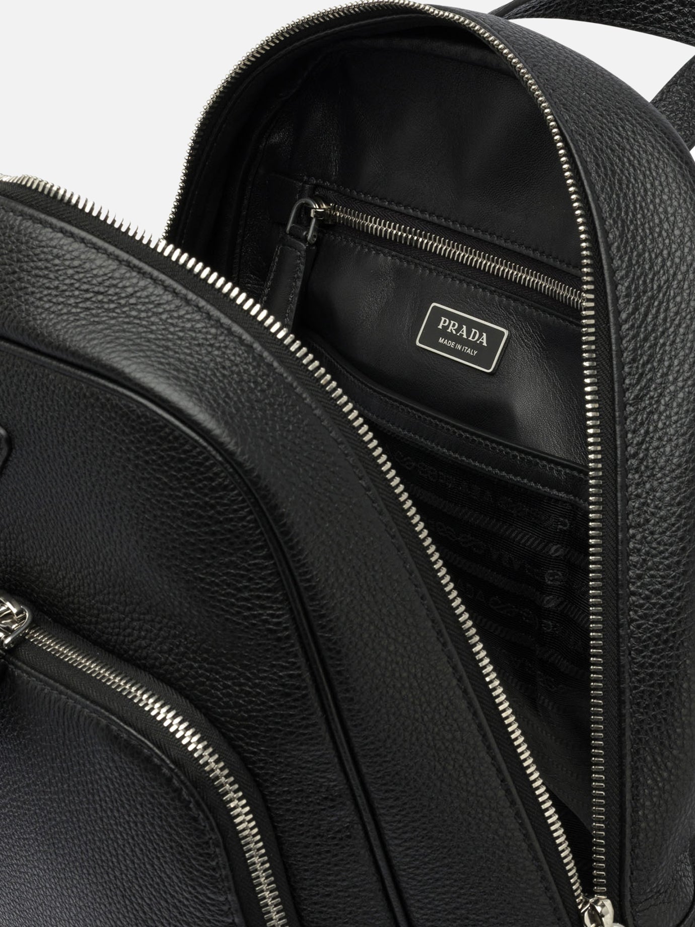 Classic backpacks 100% calf leather  Black - Prada Men | PDP | VIETTI Online Store | thumbnail_5