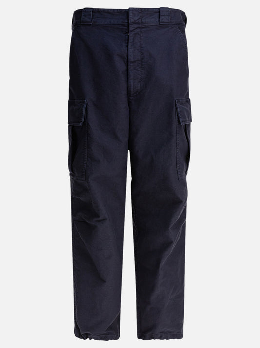Cargo & parachute trousers Solid colour  Blue - Prada Men | PLP | VIETTI Online Store 
