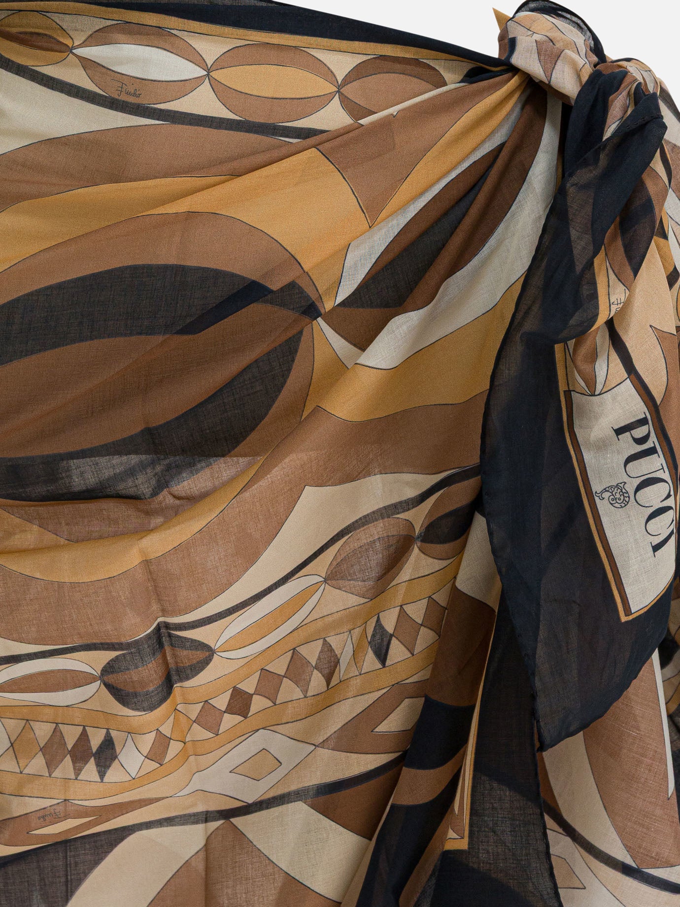 Beach dresses Graphics  Black - Pucci Women | PDP | VIETTI Online Store | thumbnail_3