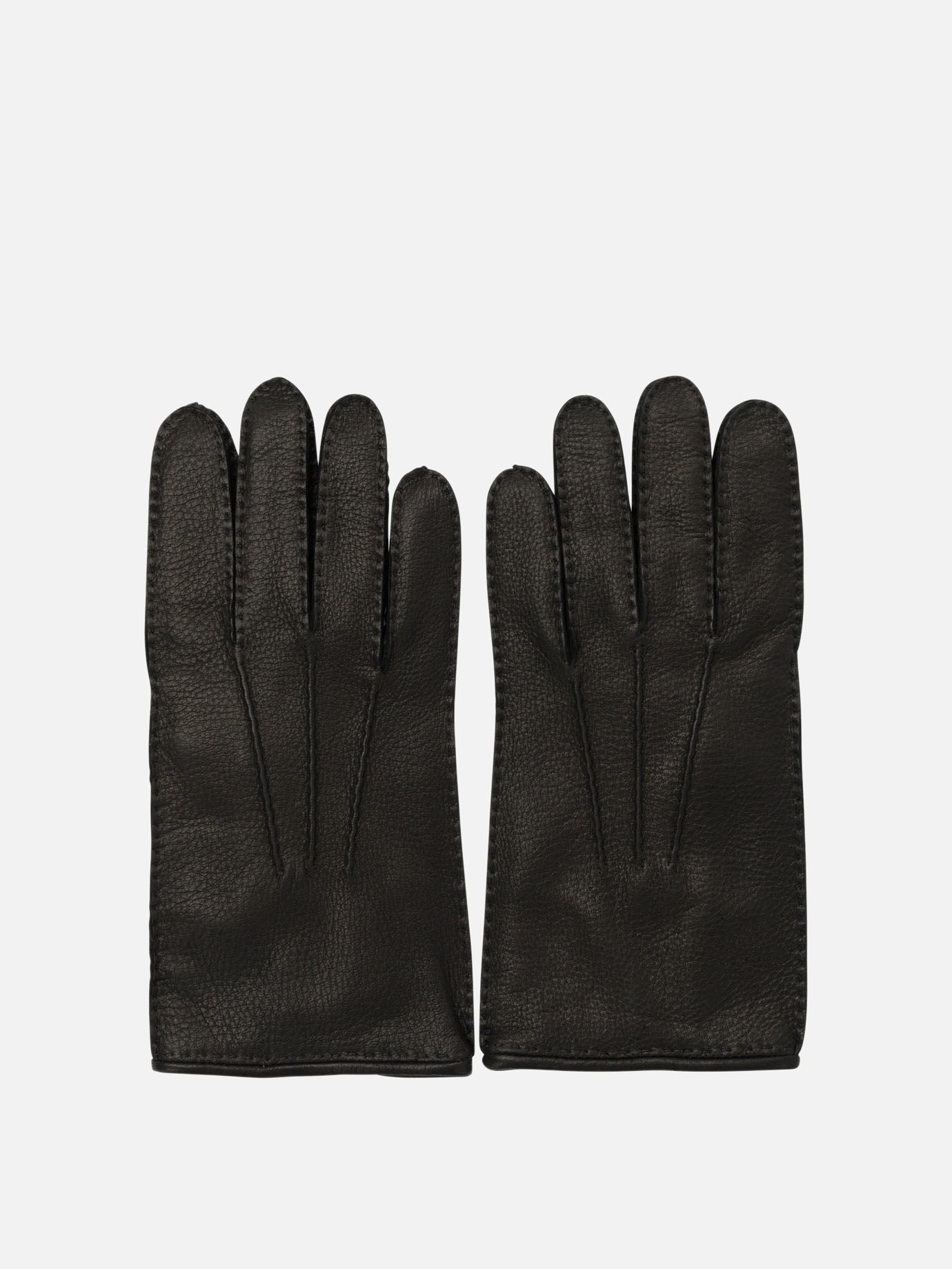 Casual gloves 100% leather  Black - Restelli Men | PDP | VIETTI Online Store | Zoom-Modal
