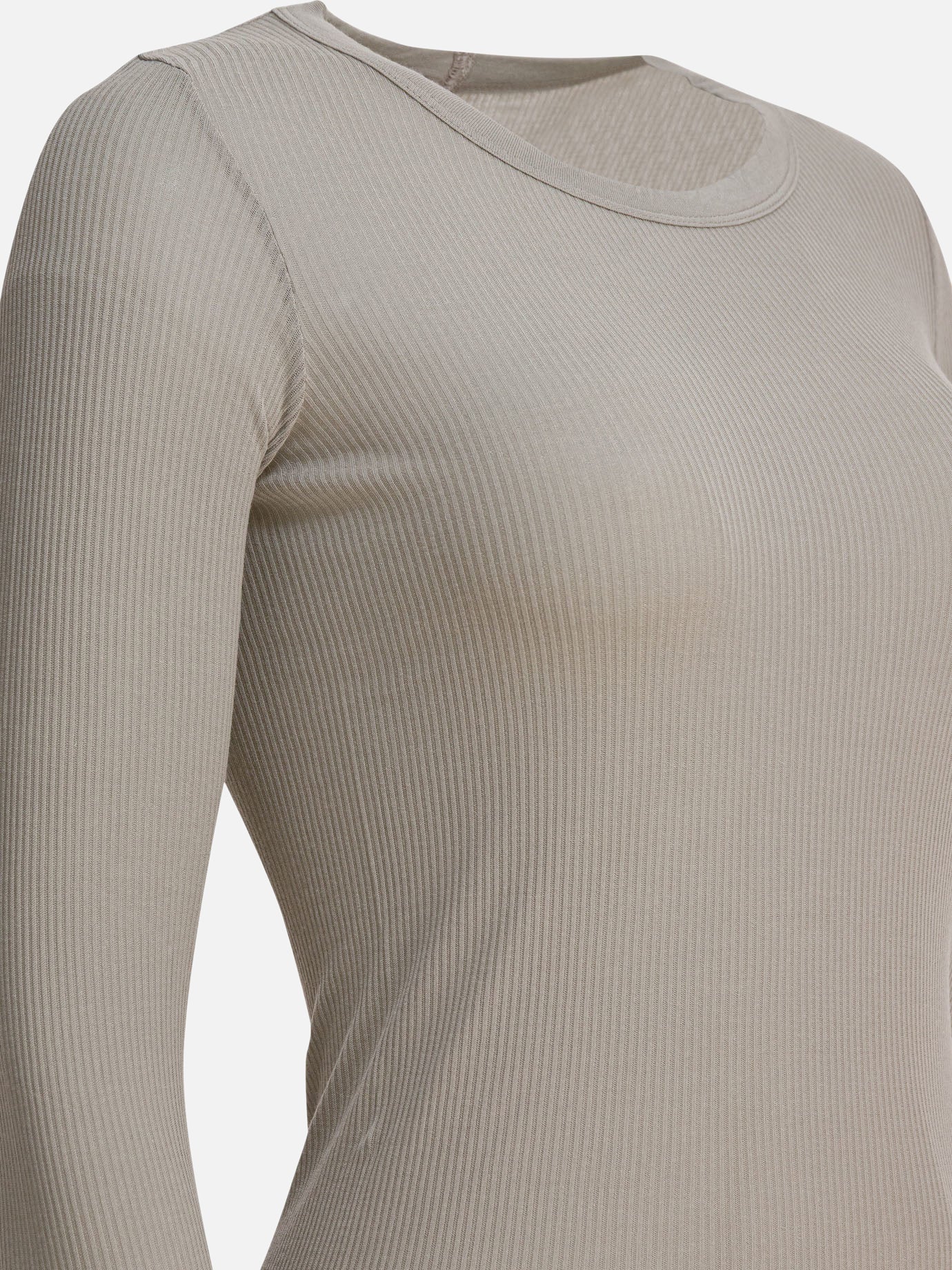 Crewneck sweaters Solid colour  Grey - Rick Owens Women | PDP | VIETTI Online Store | Zoom-Modal_4
