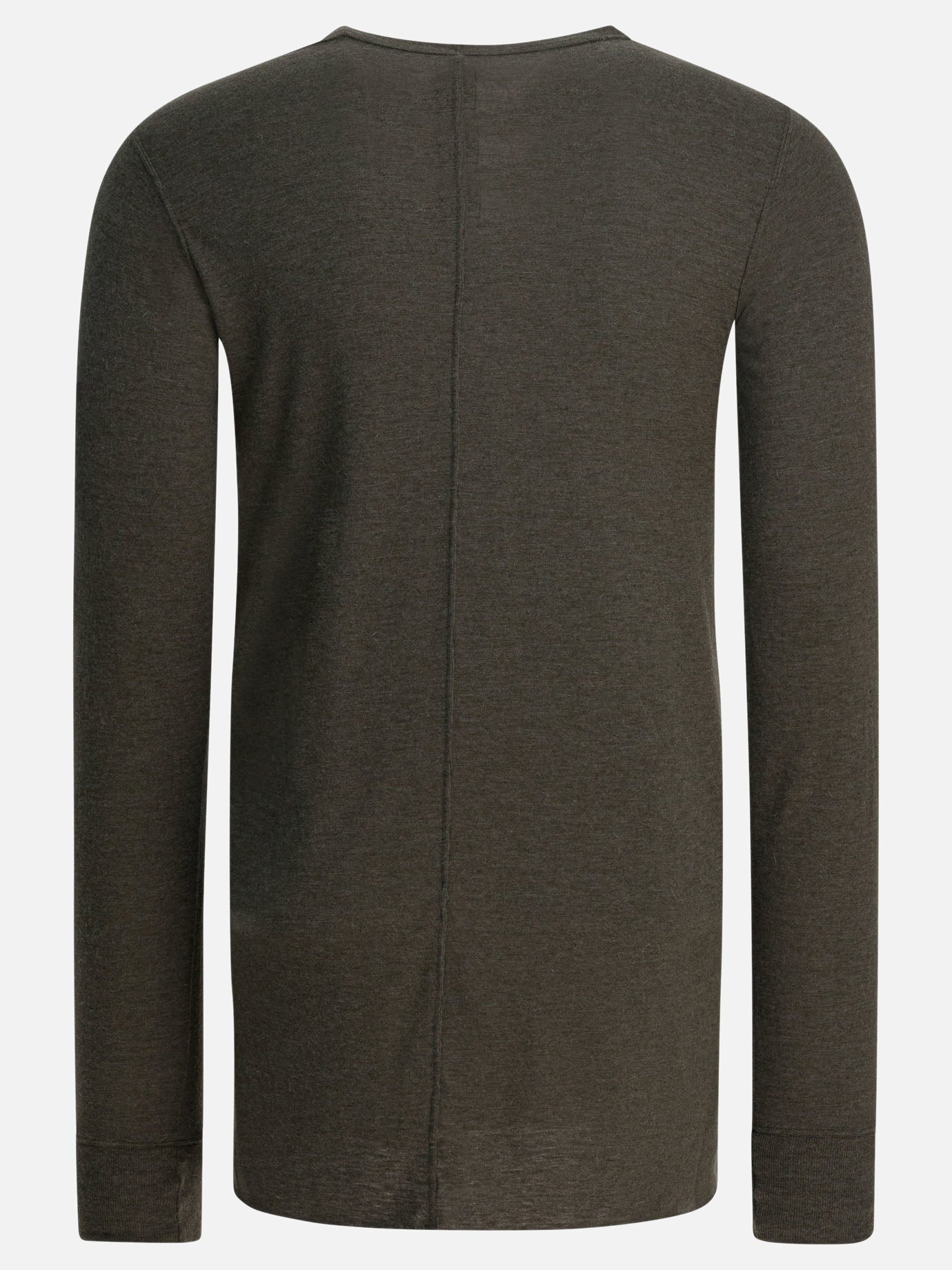 Crewneck t-shirts Solid colour  Green - Rick Owens Men | PDP | VIETTI Online Store | thumbnail_2
