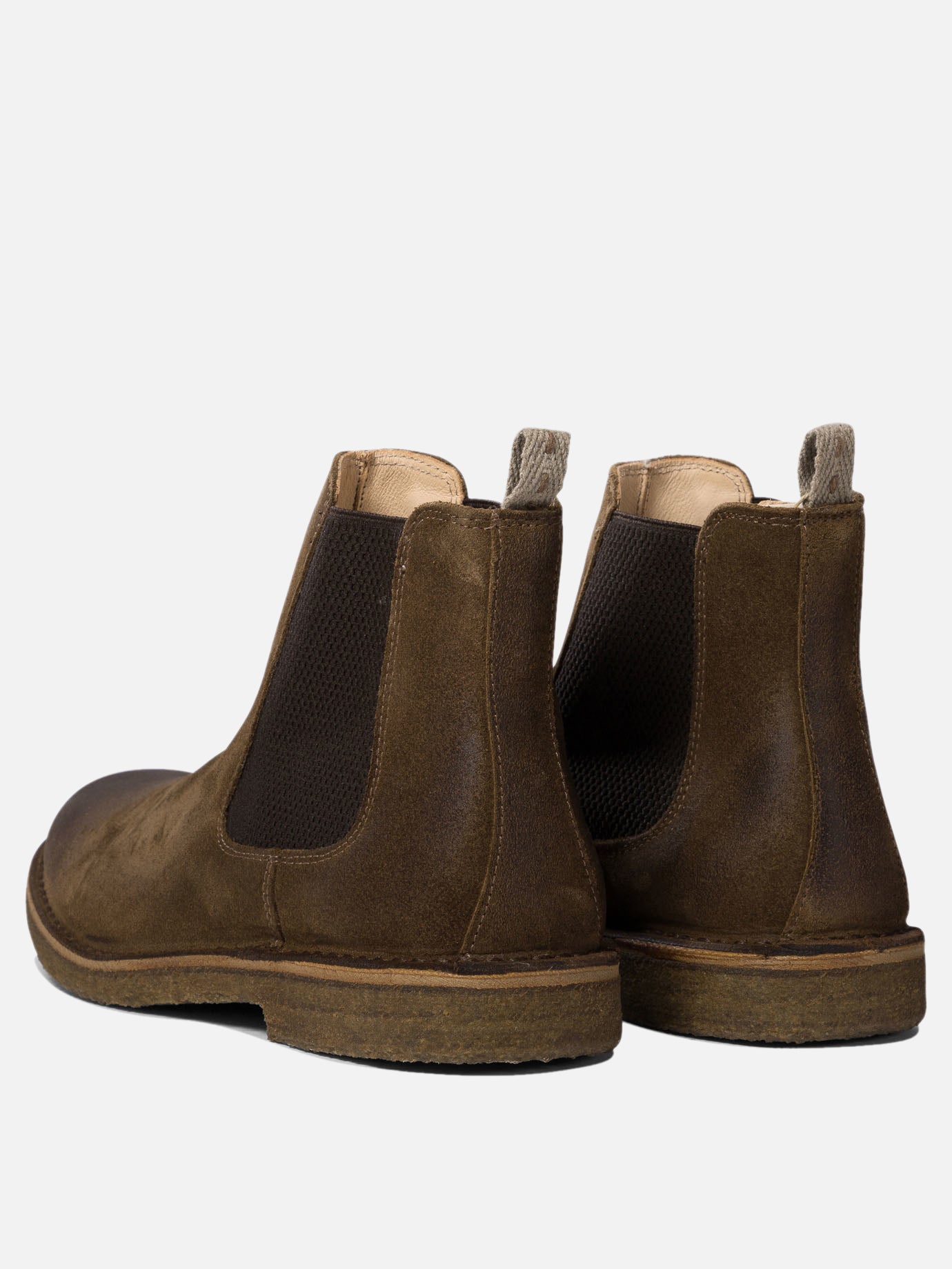 Pull-on boots 95% leather 5% elastane - 100% rubber  Brown - Astorflex Men | PDP | VIETTI Online Store | thumbnail_4