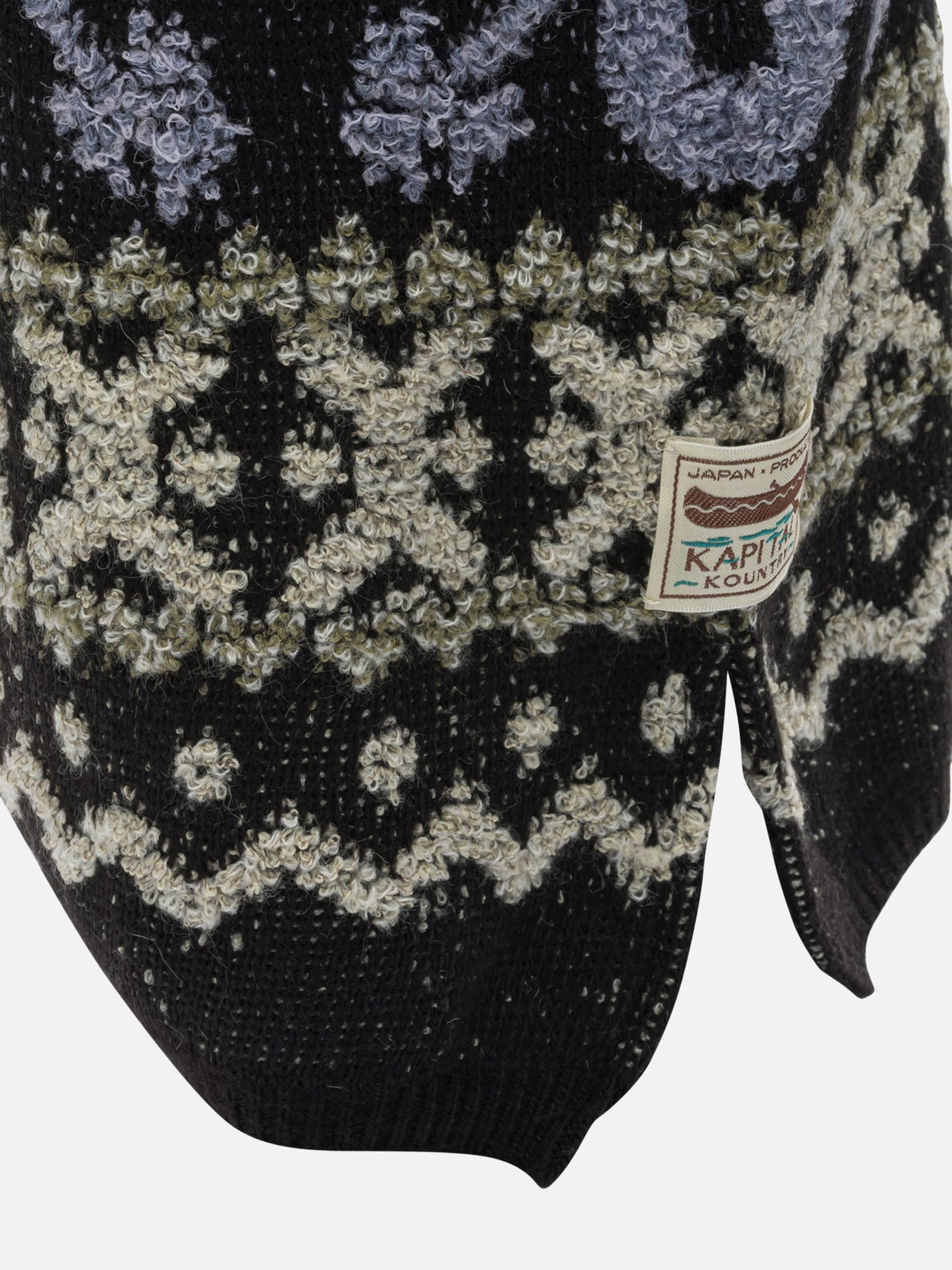 Balaclava 100% wool  Black - KAPITAL Men | PDP | VIETTI Online Store | Zoom-Modal_4
