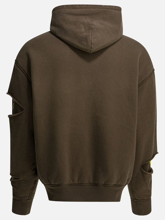 Hoodies Solid colour  Brown - KAPITAL Men | PDP | VIETTI Online Store | 2
