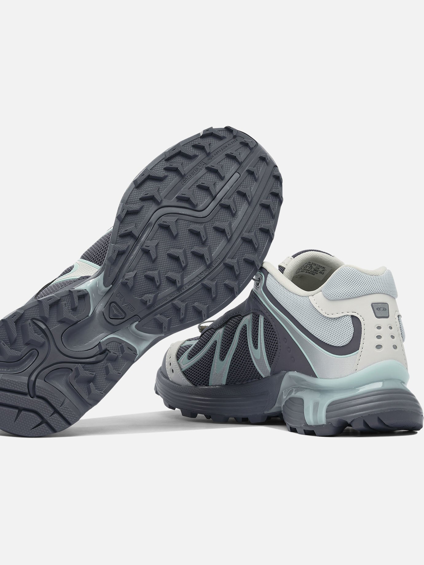 Low top sneakers 50% synthetic leather 50% mesh - 100% rubber  Grey - Salomon Men | PDP | VIETTI Online Store | thumbnail_5