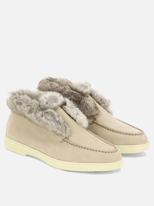 Pull-on boots 100% calf leather - 100% rubber  Pink - Santoni Women | PLP | VIETTI Online Store | 2
