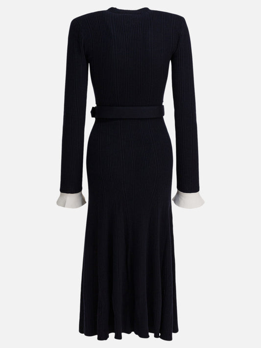 Midi dresses Solid colour  Blue - Self-portrait Women | PLP | VIETTI Online Store | 2
