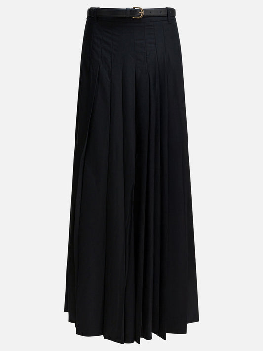 Long skirts Solid colour  Black - Self-portrait Women | PLP | VIETTI Online Store 
