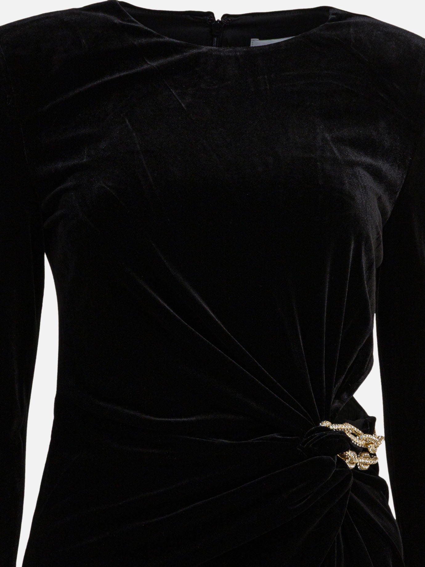 Mini dresses Solid colour  Black - Self-portrait Women | PDP | VIETTI Online Store | thumbnail_3