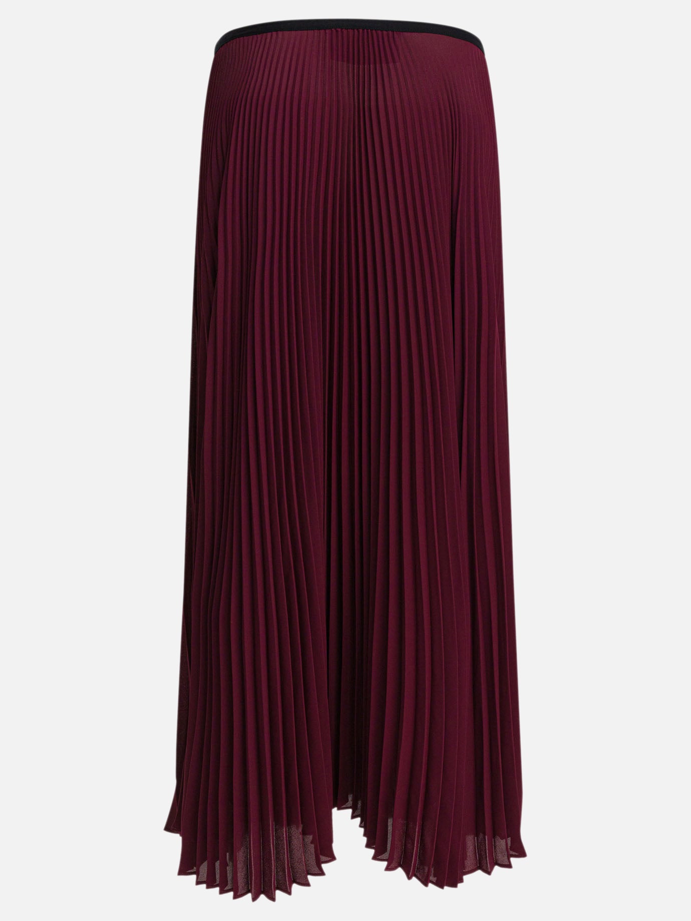 Long skirts Solid colour  Bordeaux - Semper Women | PDP | VIETTI Online Store | thumbnail_2