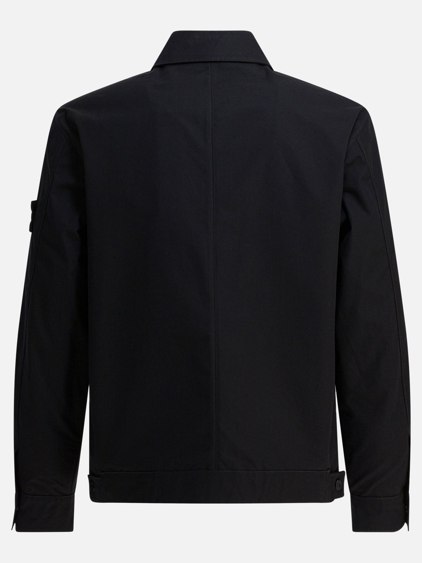Quilted & Utility Jackets Logo  Black - Stone Island Men | PDP | VIETTI Online Store | Zoom-Modal_2
