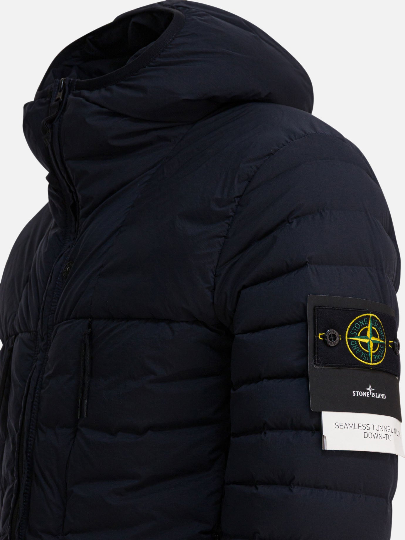 Down jackets Solid colour  Blue - Stone Island Men | PDP | VIETTI Online Store | Zoom-Modal_4
