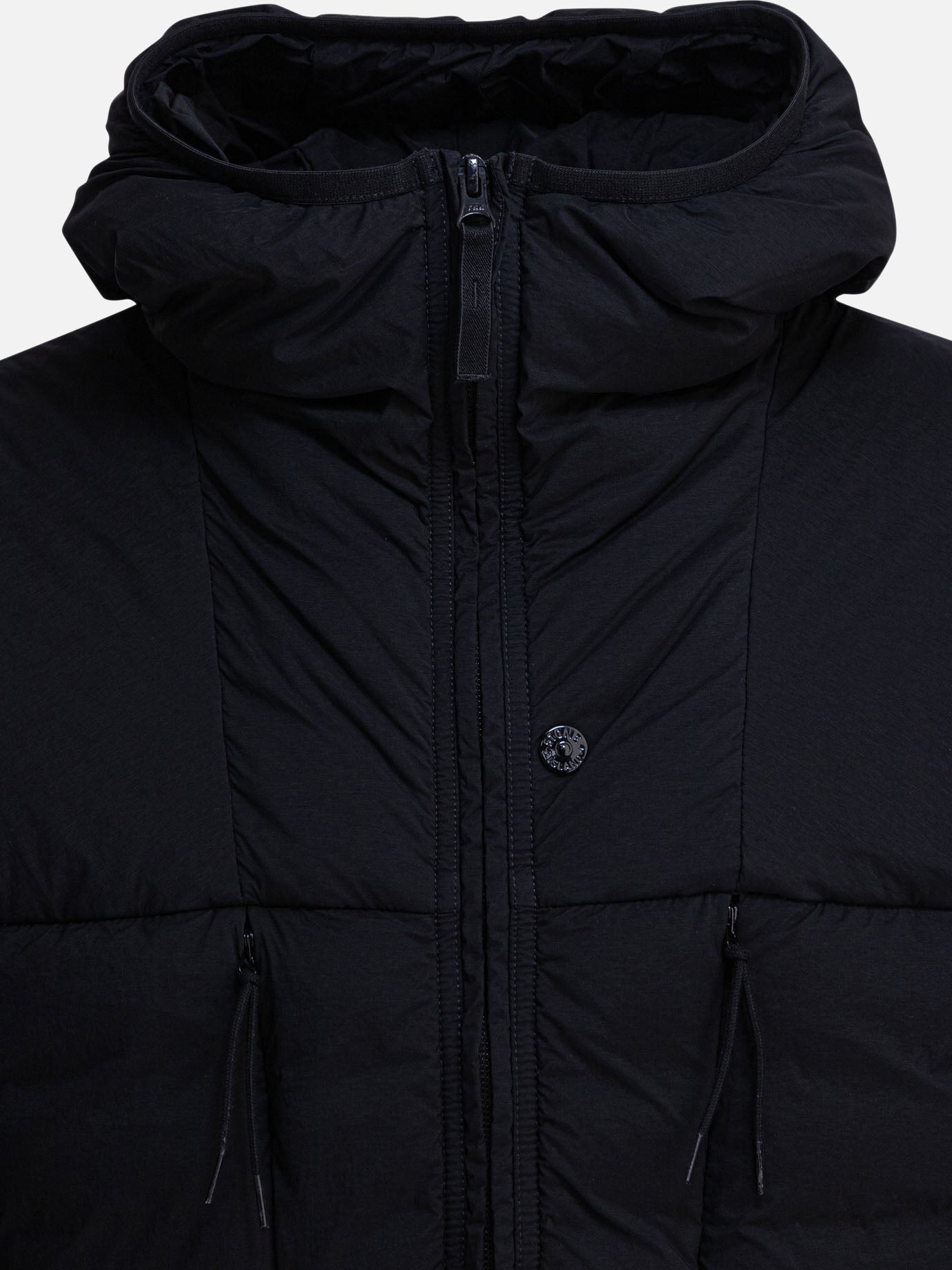 Down jackets Solid colour  Black - Stone Island Men | PDP | VIETTI Online Store | thumbnail_2