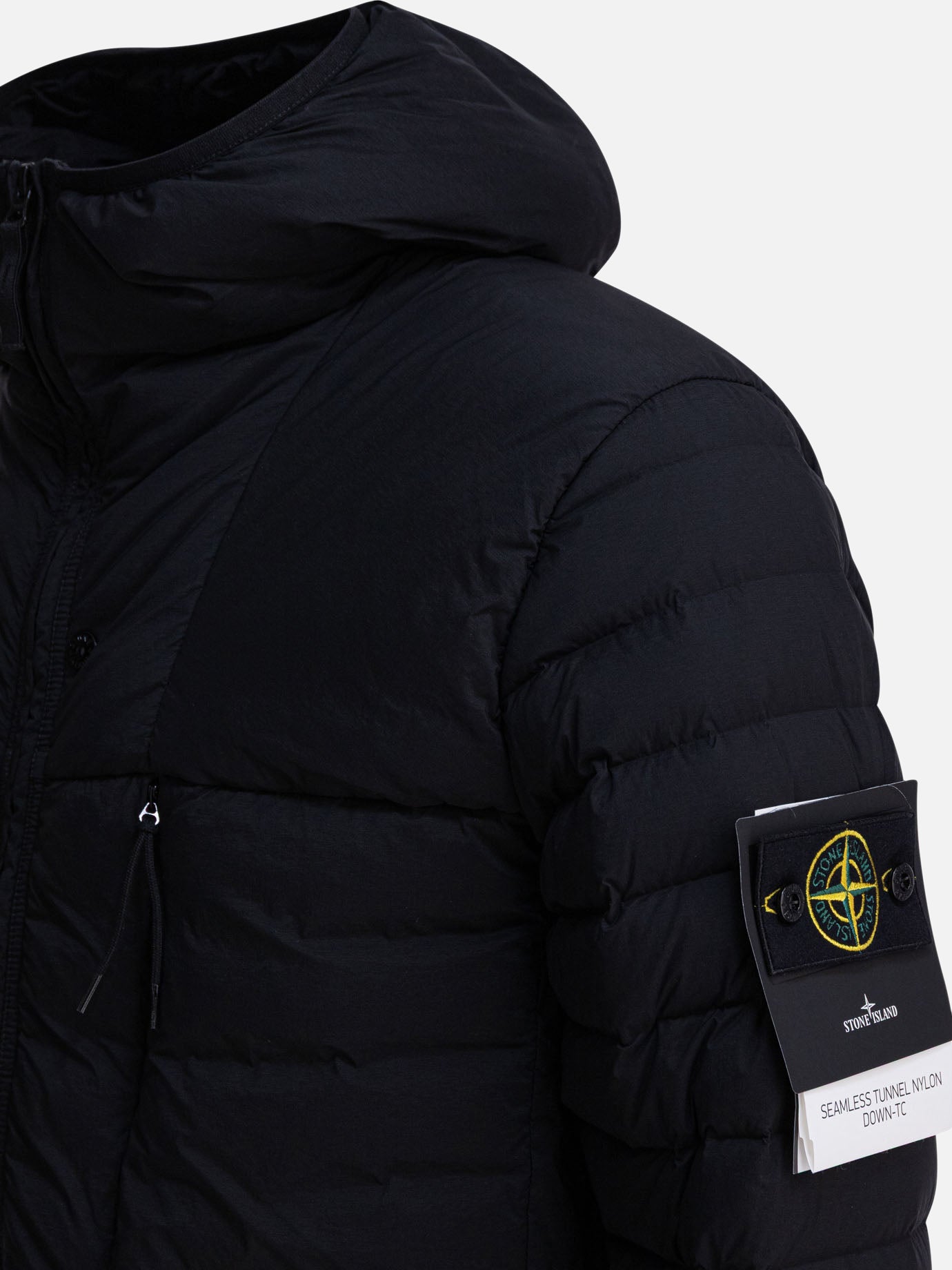 Down jackets Solid colour  Black - Stone Island Men | PDP | VIETTI Online Store | Zoom-Modal_3
