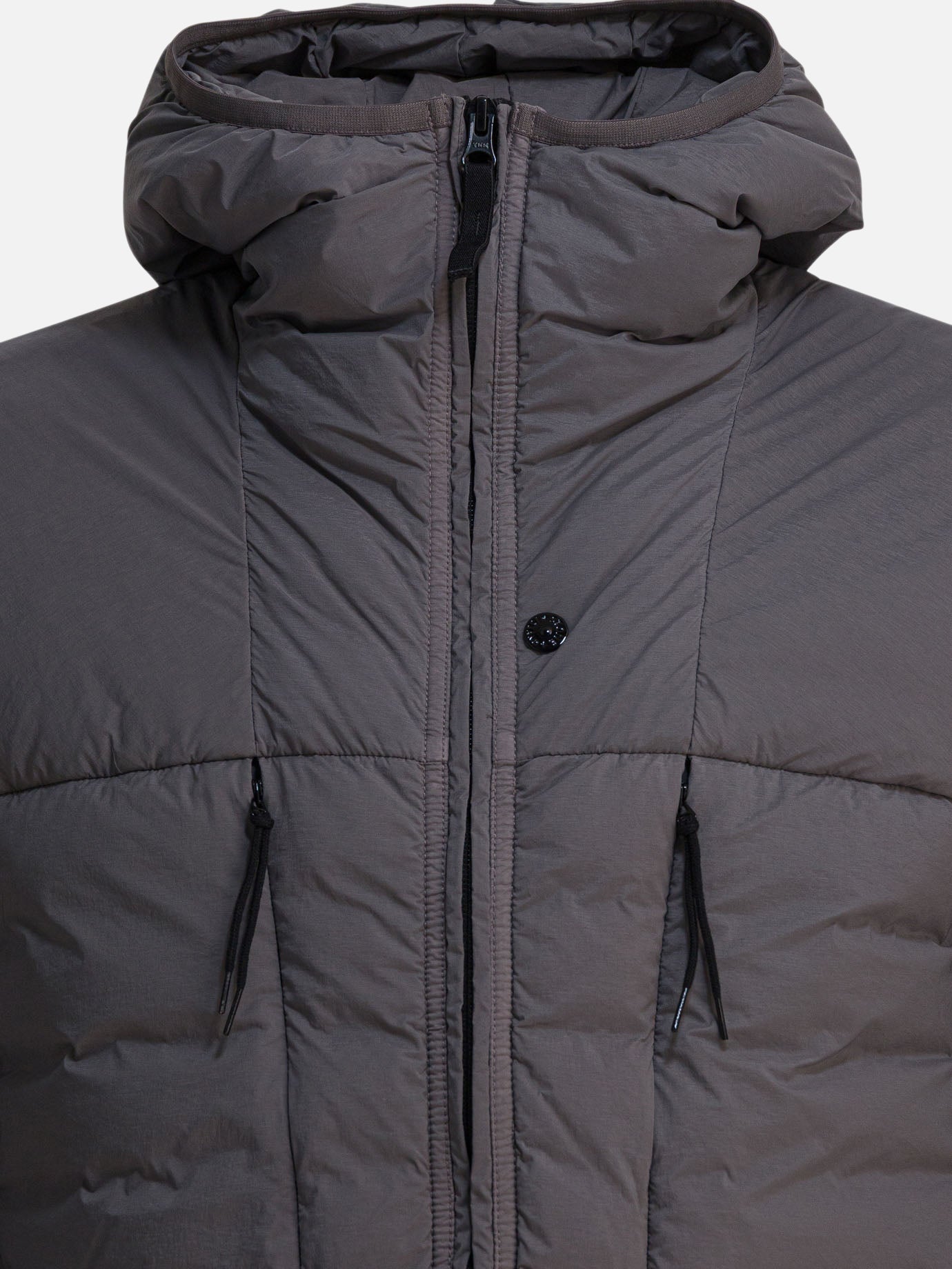 Down jackets Solid colour  Grey - Stone Island Men | PDP | VIETTI Online Store | thumbnail_3