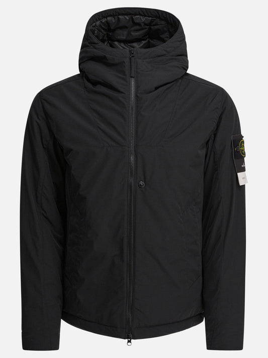 Quilted & Utility Jackets Logo  Black - Stone Island Men | PLP | VIETTI Online Store 

