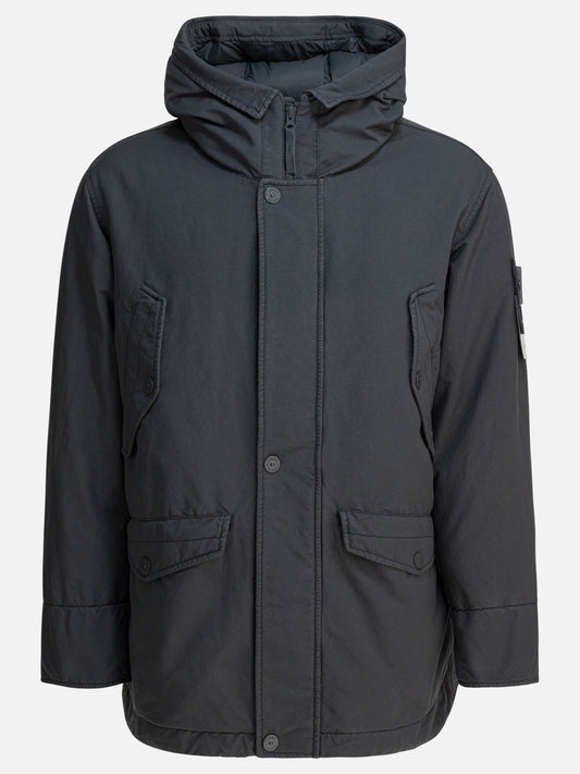 Parkas Logo  Grey - Stone Island Men | PLP | VIETTI Online Store 
