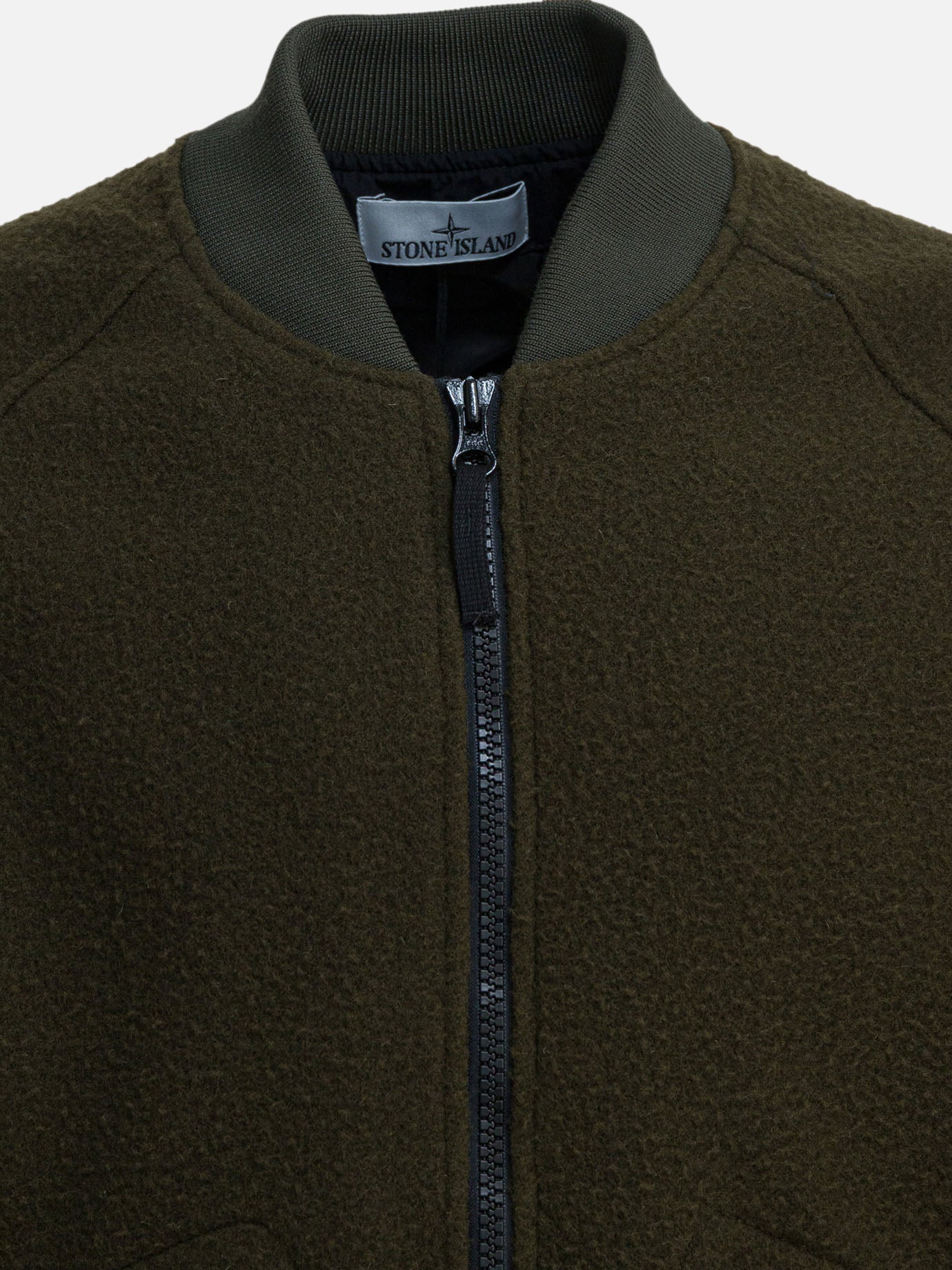 Bomber jackets Logo  Green - Stone Island Men | PDP | VIETTI Online Store | Zoom-Modal_3
