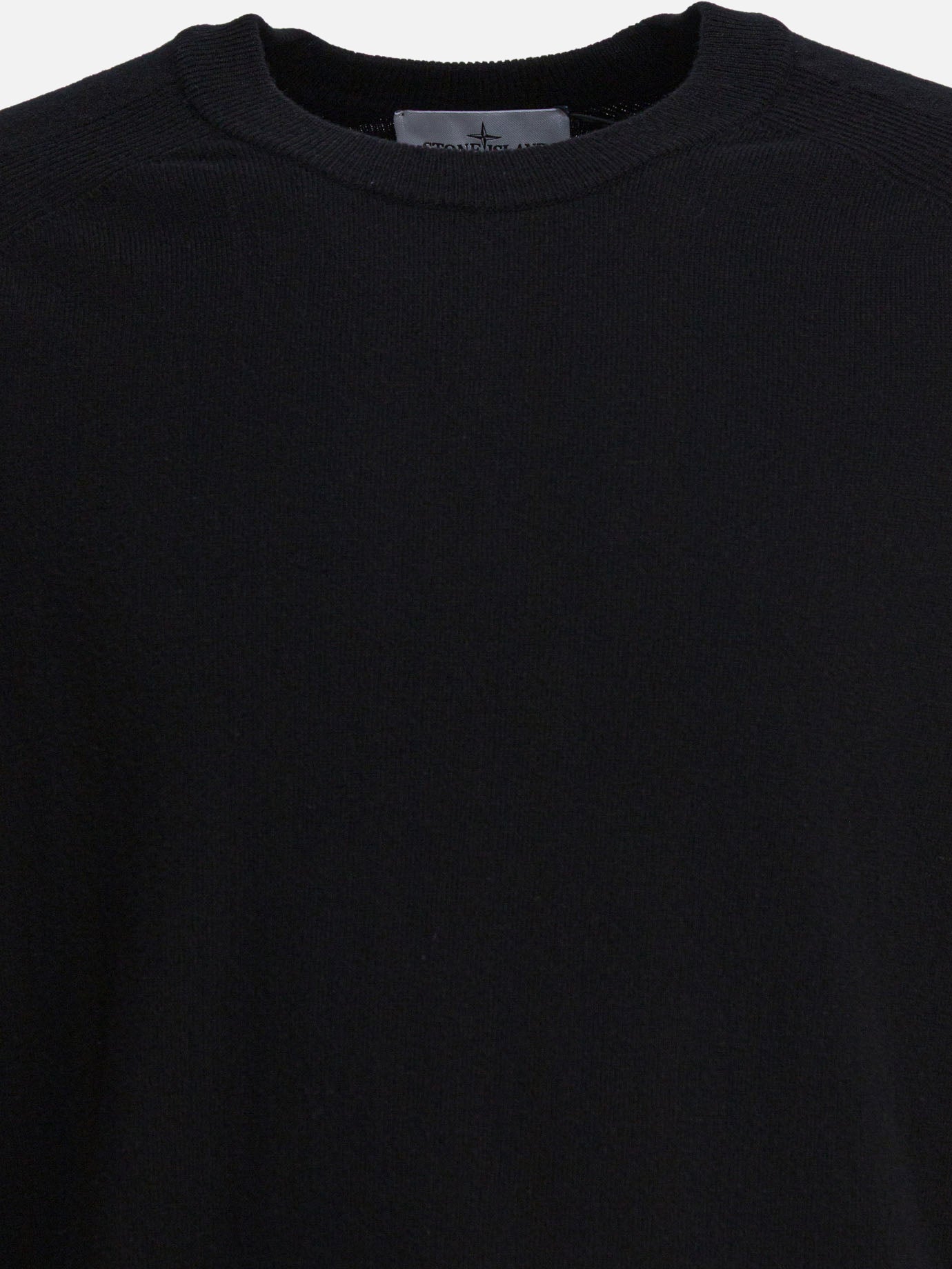 Crewneck sweaters Logo  Black - Stone Island Men | PDP | VIETTI Online Store | thumbnail_3