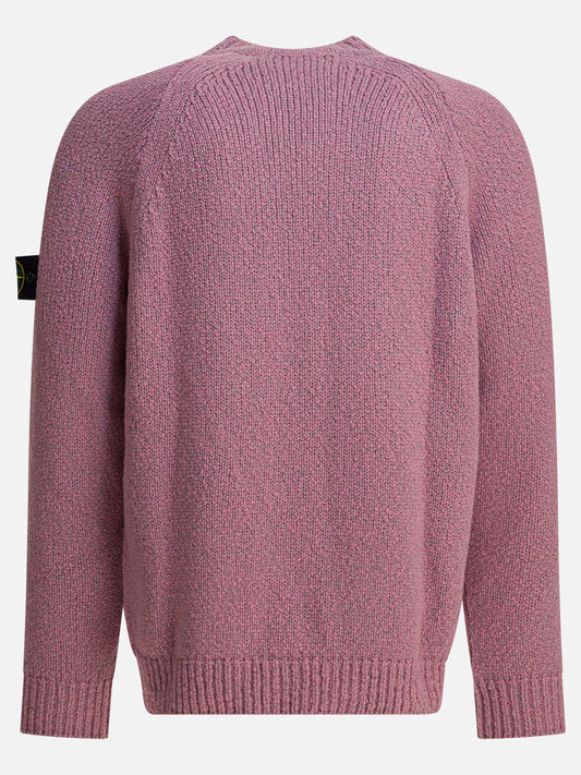 Crewneck sweaters Solid colour  Pink - Stone Island Men | PDP | VIETTI Online Store | 2
