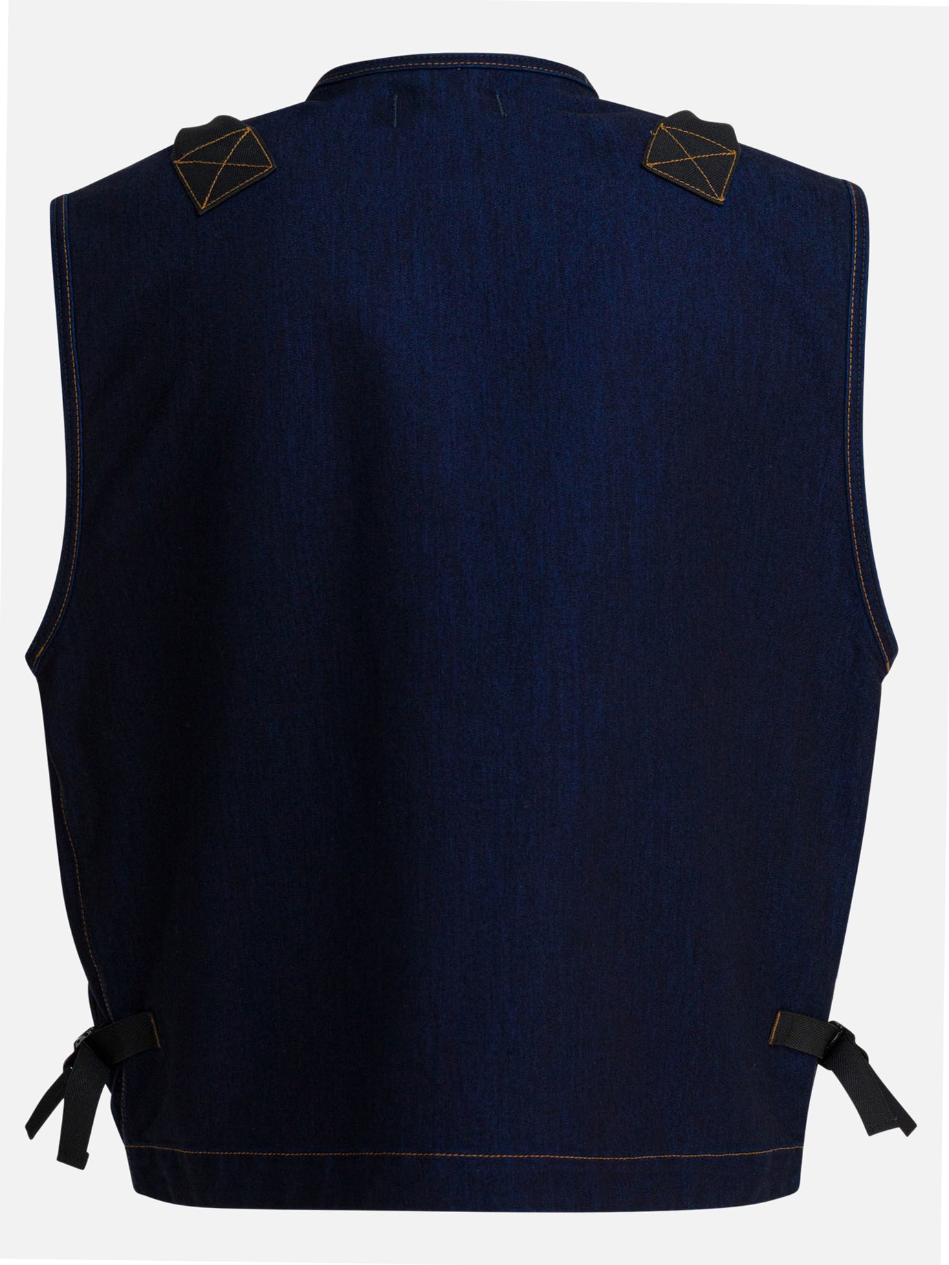 Vest jackets Solid colour  Blue - Stone Island Men | PDP | VIETTI Online Store | Zoom-Modal_2
