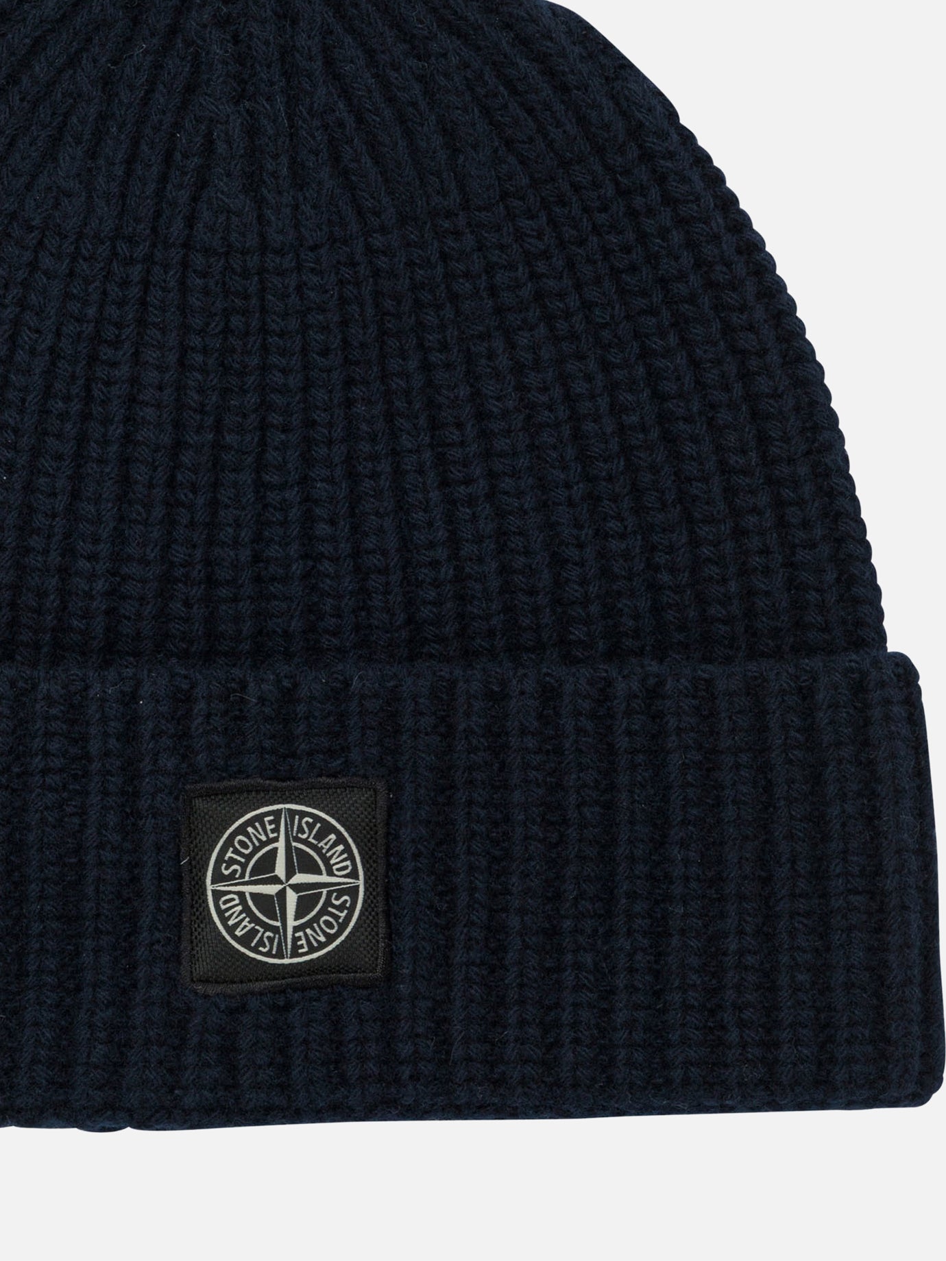 Beanies Logo  Blue - Stone Island Men | PDP | VIETTI Online Store | thumbnail_3