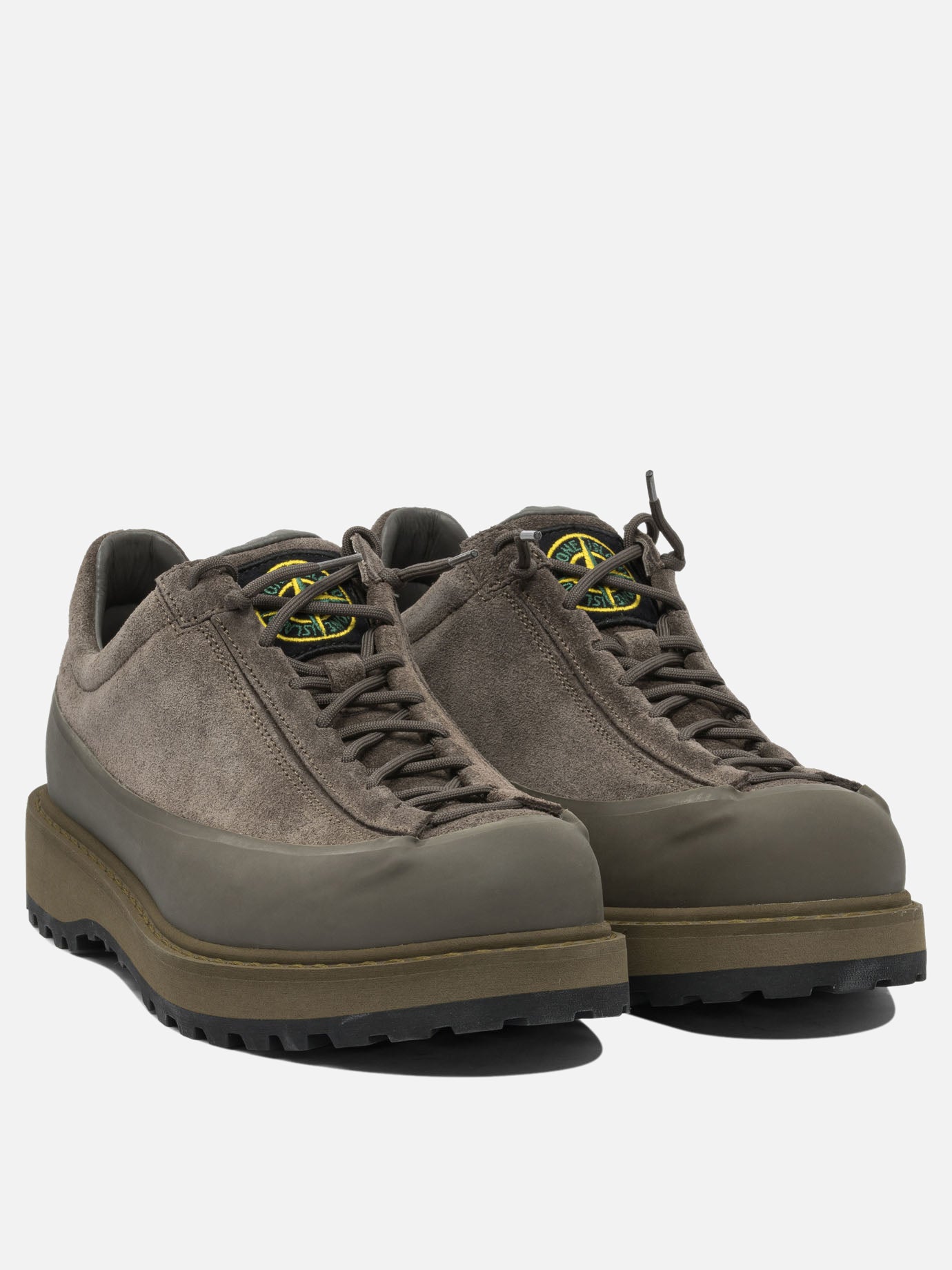 Hiking shoes 100% calf leather - 100% rubber  Green - Stone Island Men | PDP | VIETTI Online Store | Zoom-Modal_2

