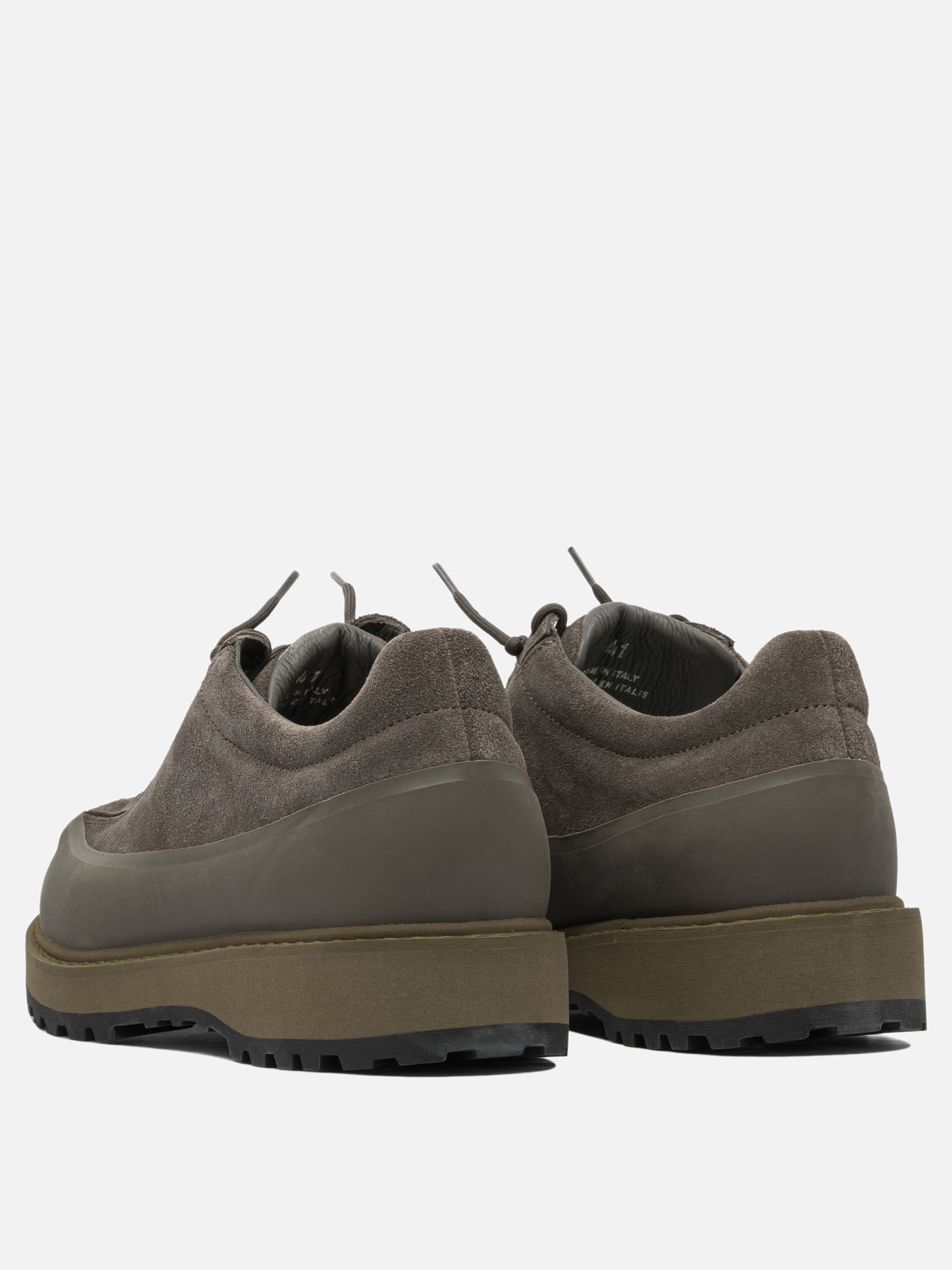 Hiking shoes 100% calf leather - 100% rubber  Green - Stone Island Men | PDP | VIETTI Online Store | thumbnail_3