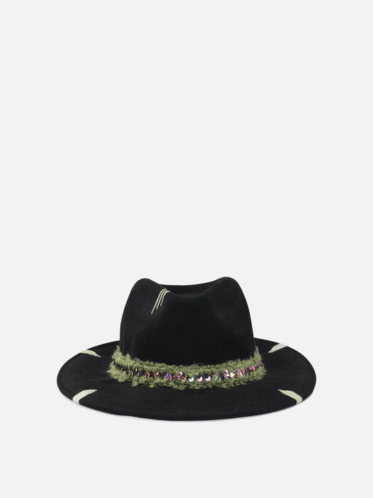 Classic hats 100% wool  Black - The Hat Gang Women | PLP | VIETTI Online Store 
