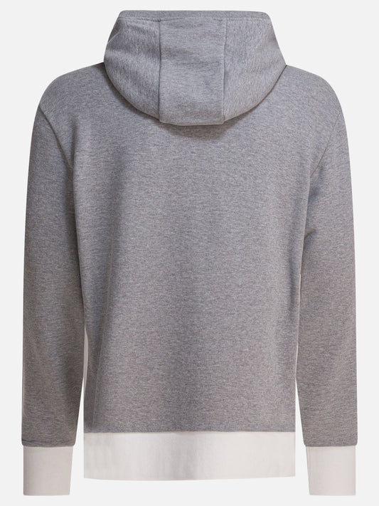 Full zip sweatshirts Solid colour  Grey - Thom Browne Men | PLP | VIETTI Online Store | 2
